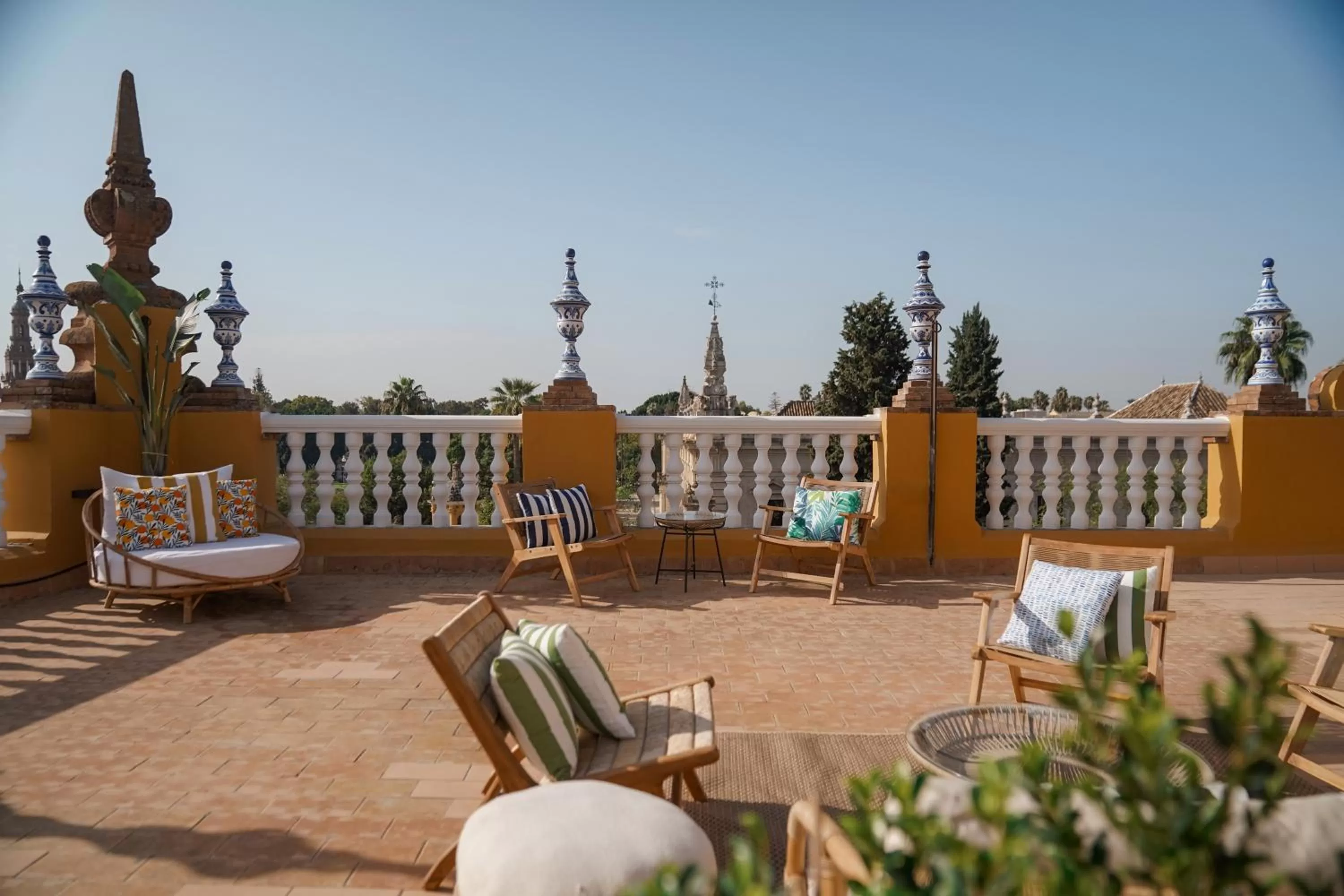 Balcony/Terrace in Numa Seville Prestigio