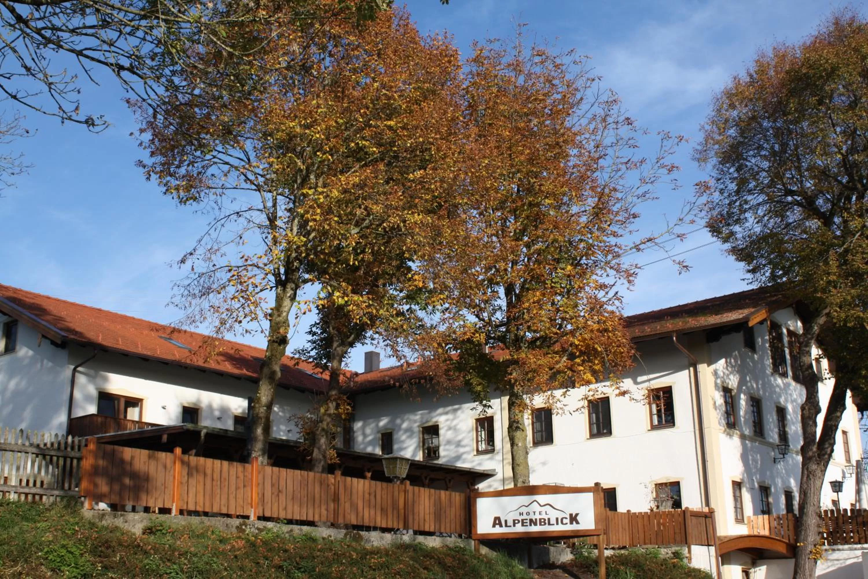 Property building in Hotel Alpenblick