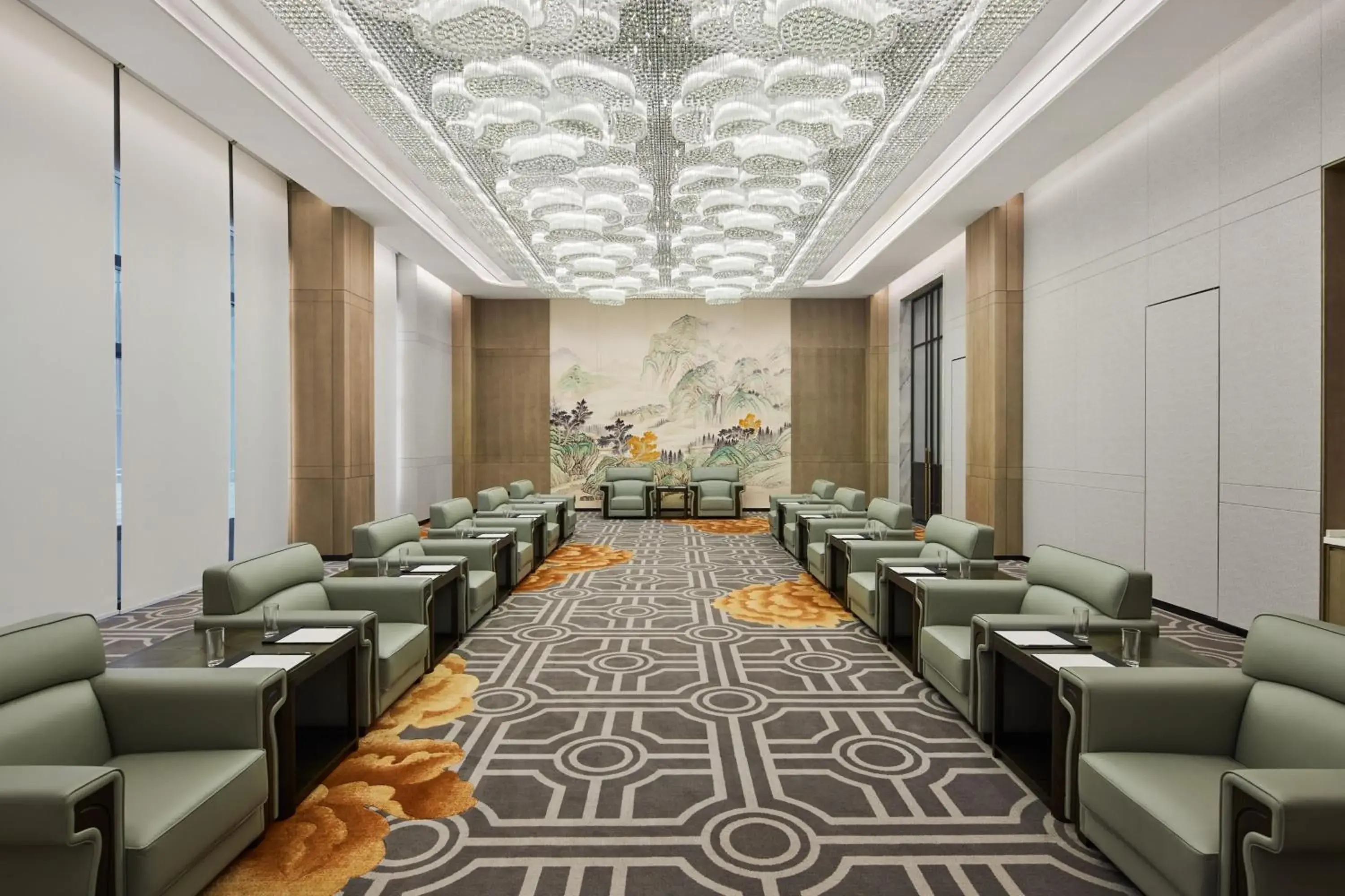 Meeting/conference room, Restaurant/Places to Eat in Sheraton Chengdu Pidu