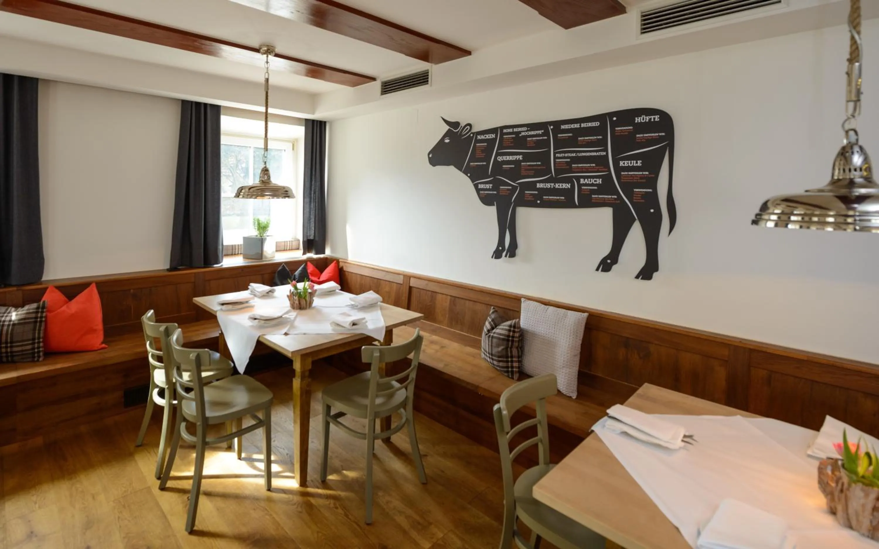 Restaurant/places to eat in Hotel Walserwirt