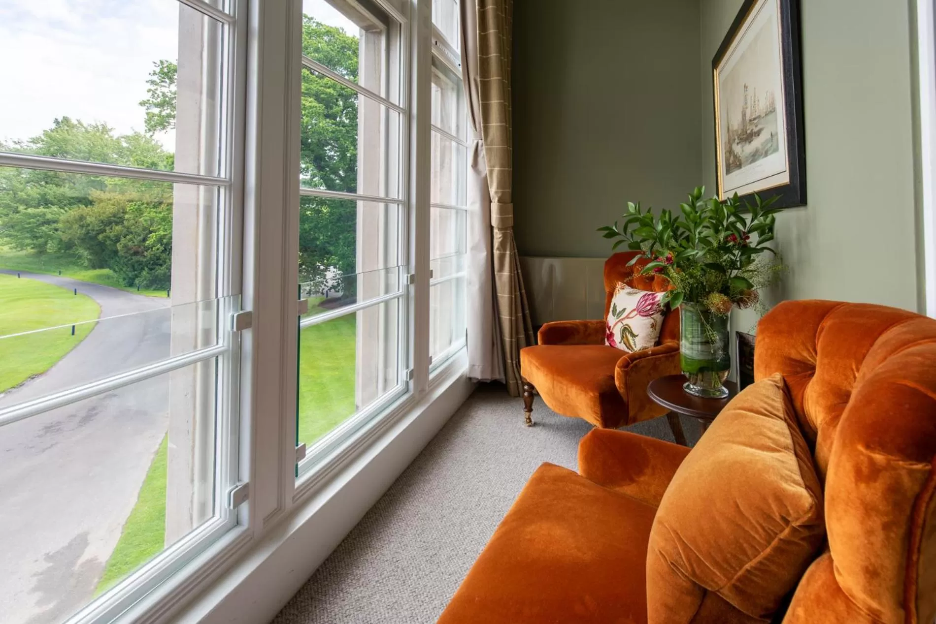 Seating area in SCHLOSS Roxburghe, part of Destination by Hyatt