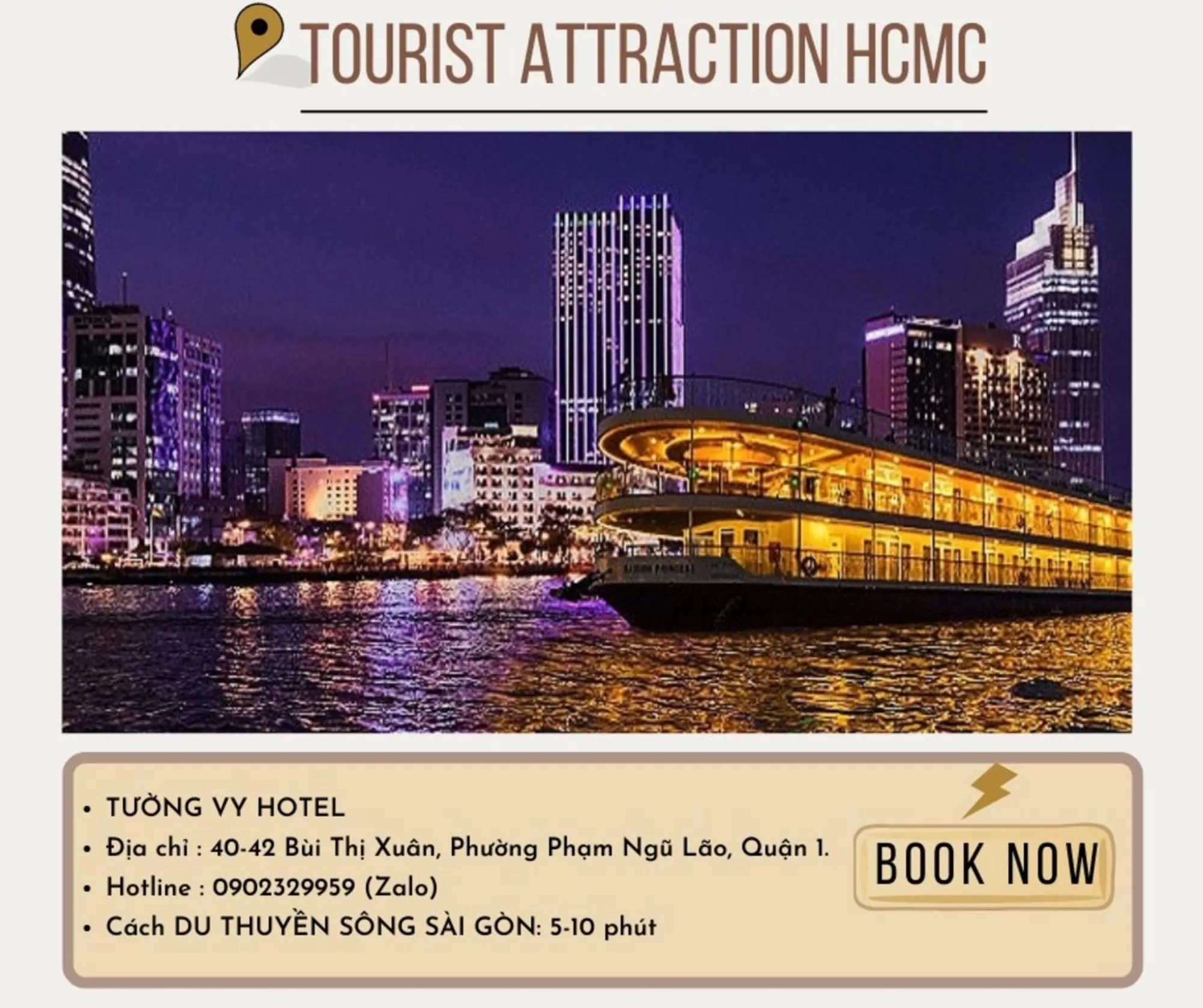 Off site in Tuong Vy Ben Thanh Hotel
