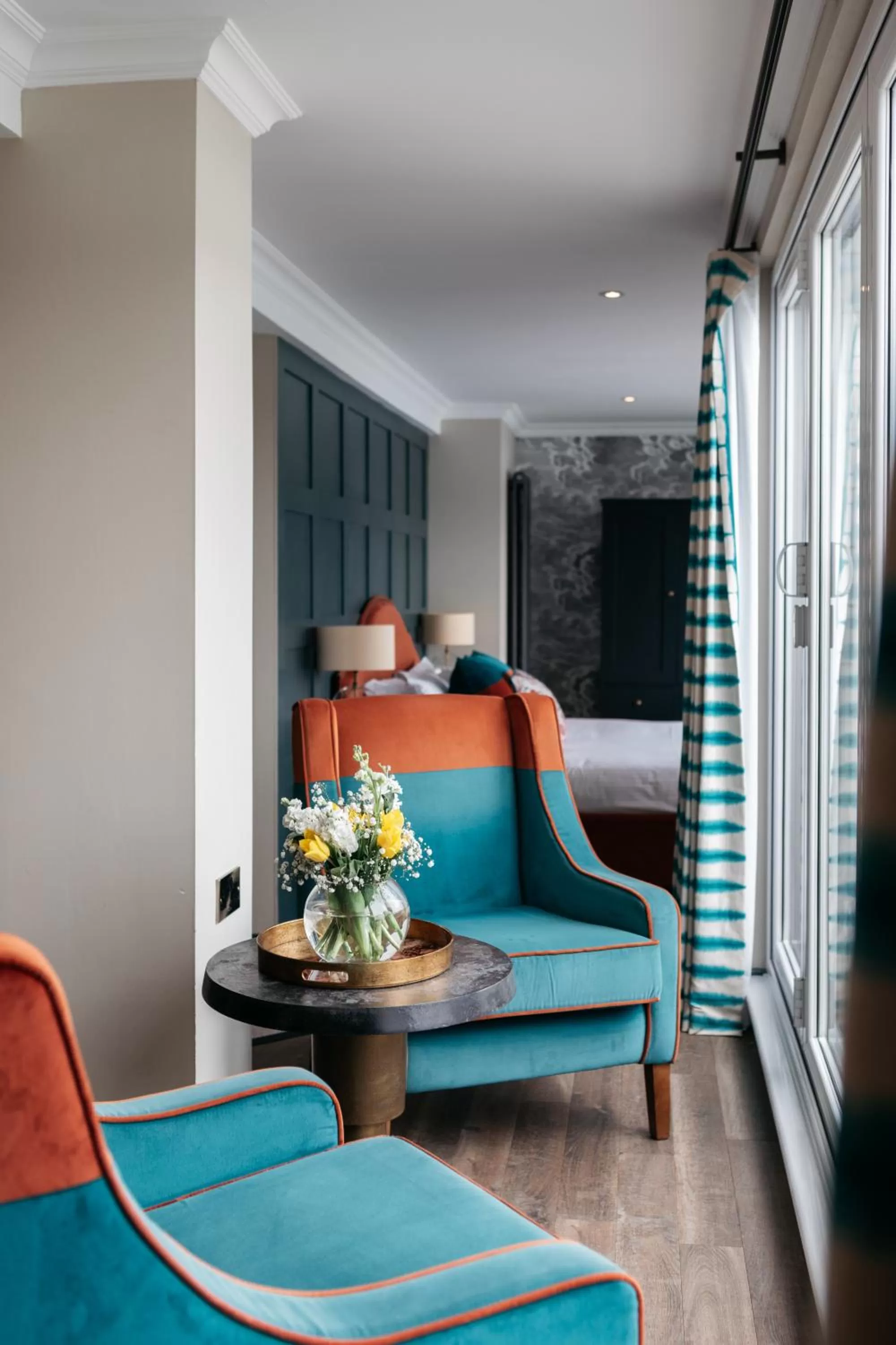 Seating area in Greenbank Hotel