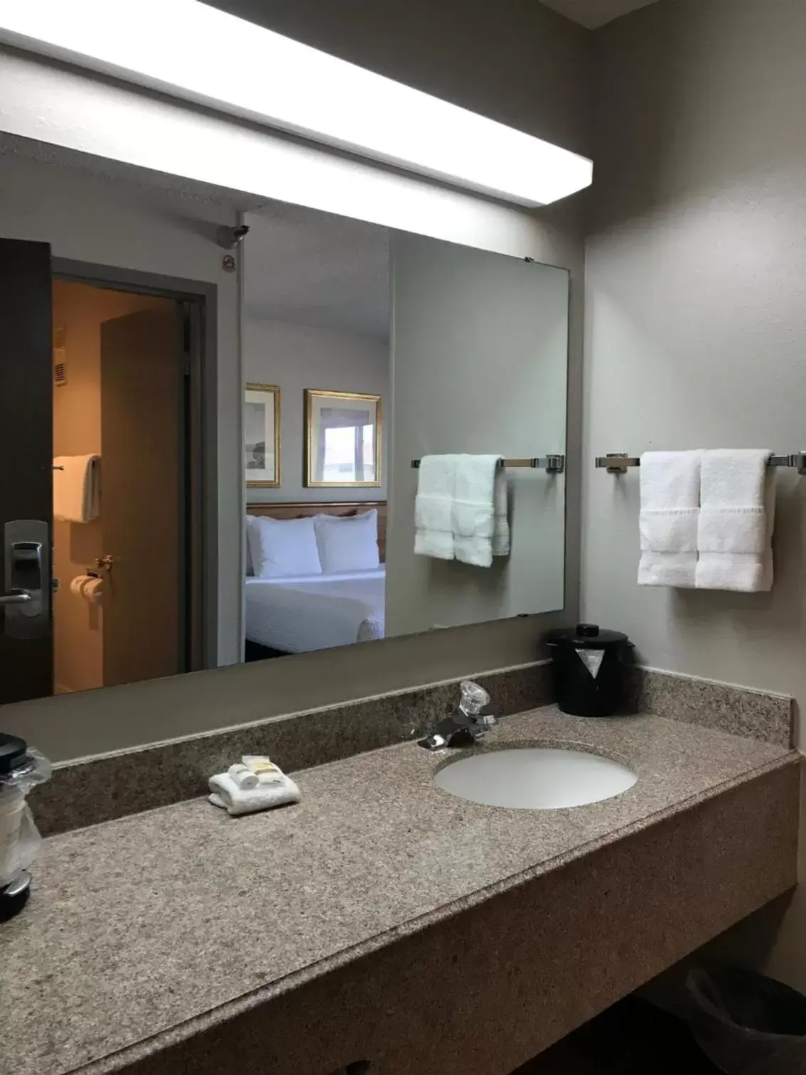 Bathroom in Days Inn by Wyndham Pleasant Prairie Kenosha