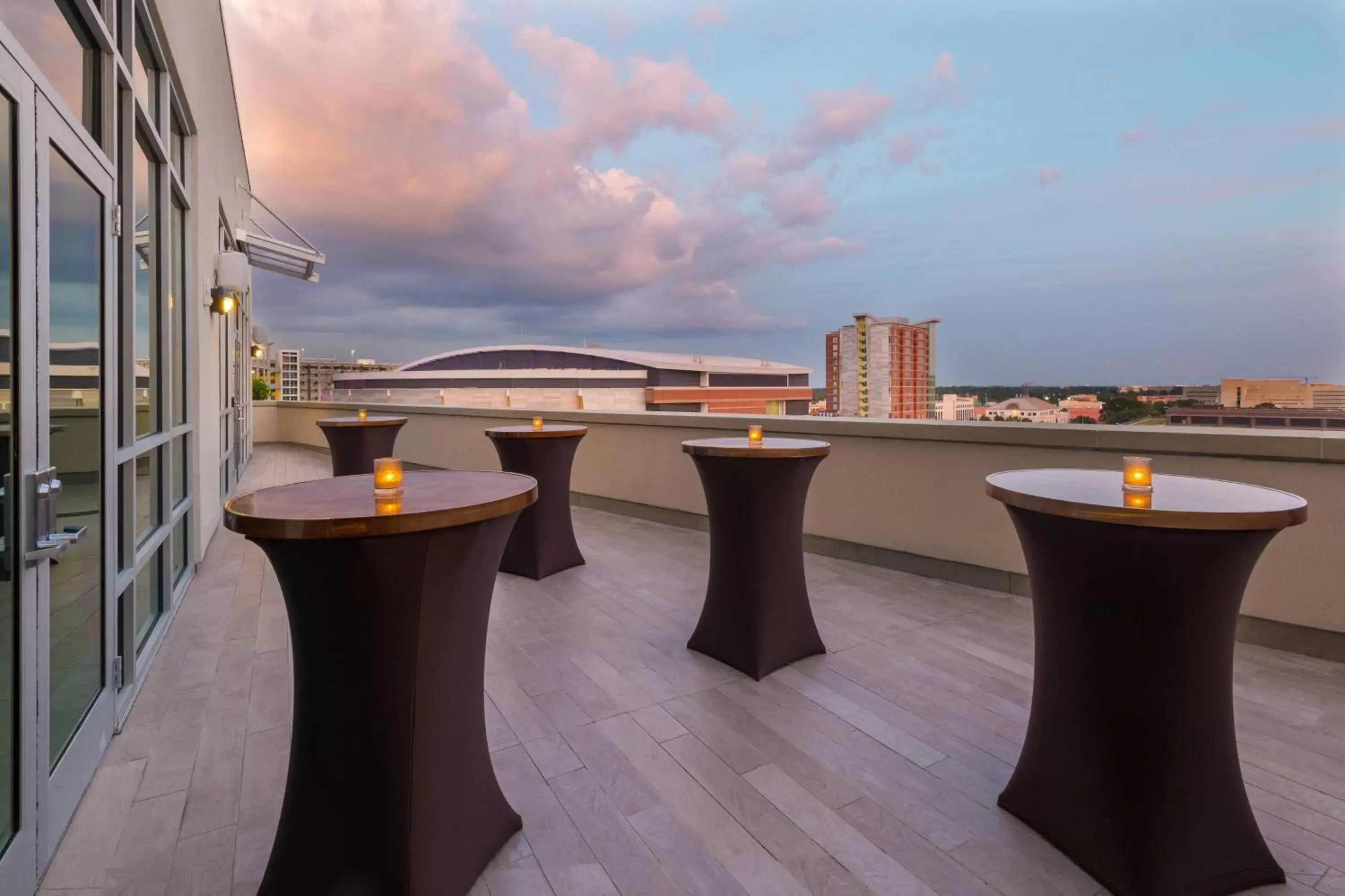 Meeting/conference room, Balcony/Terrace in Residence Inn by Marriott Charlotte City Center