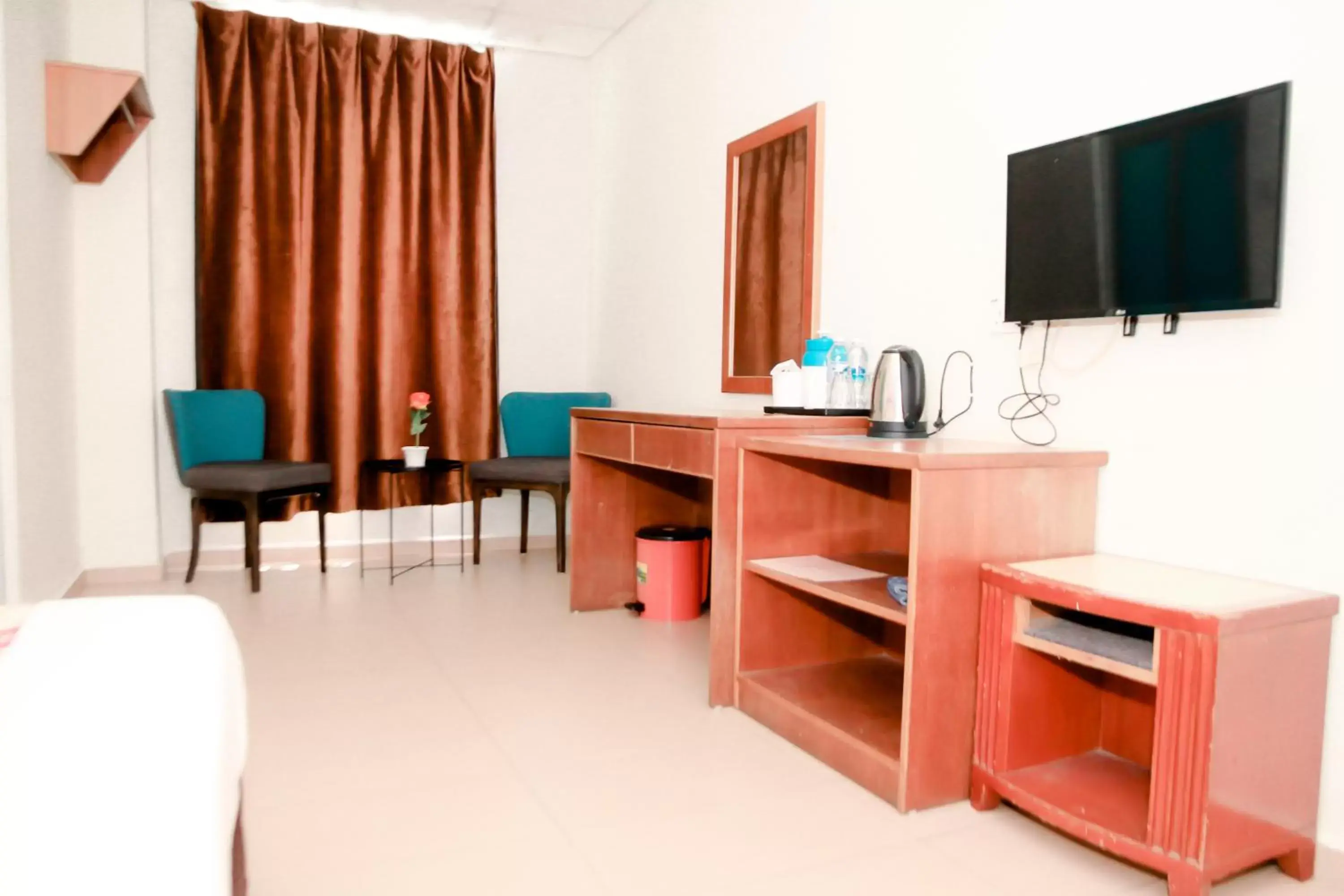 Bed in HOTEL D VIEW MERSING Bed in HOTEL D VIEW MERSING