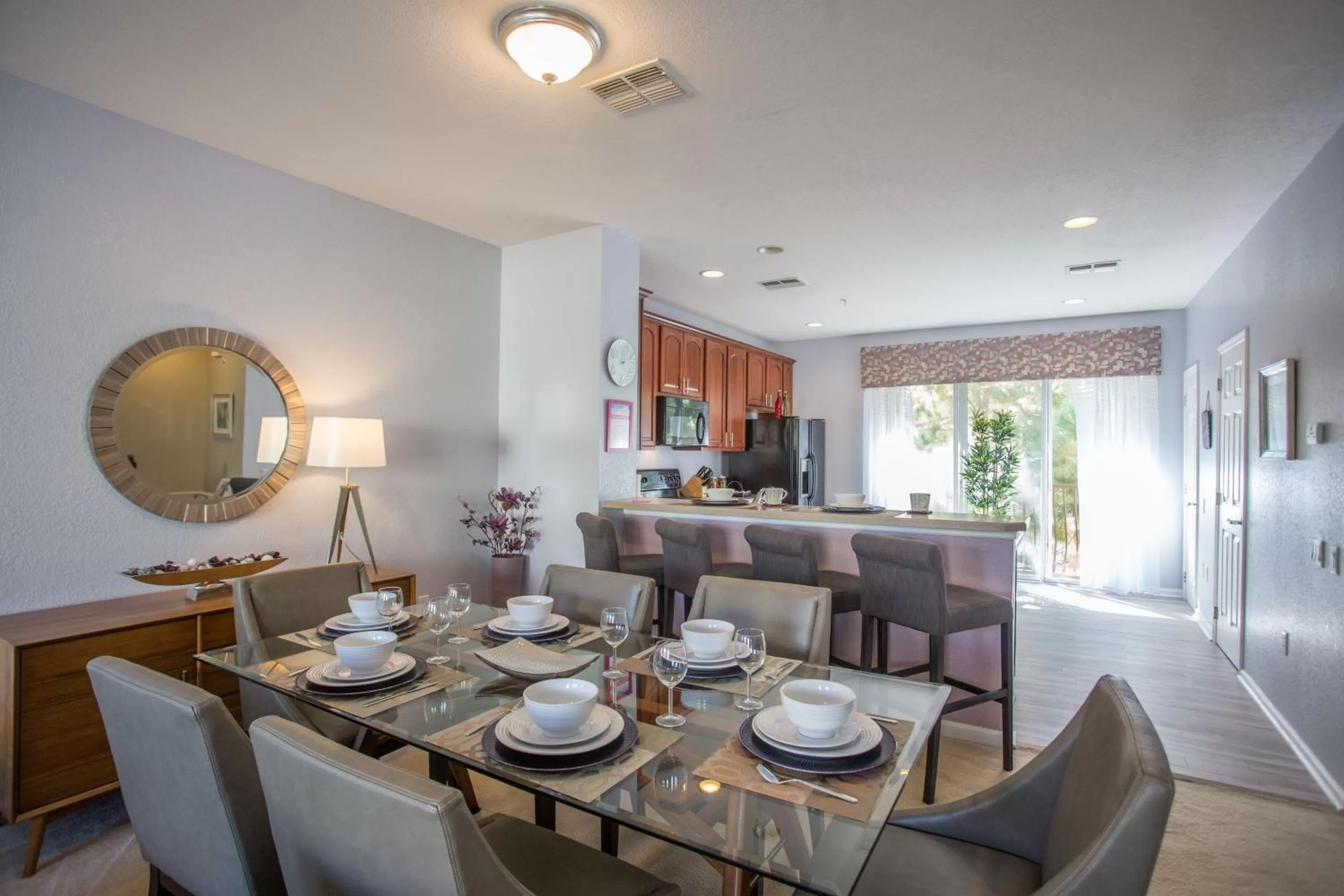 Dining area in Orlando Escape