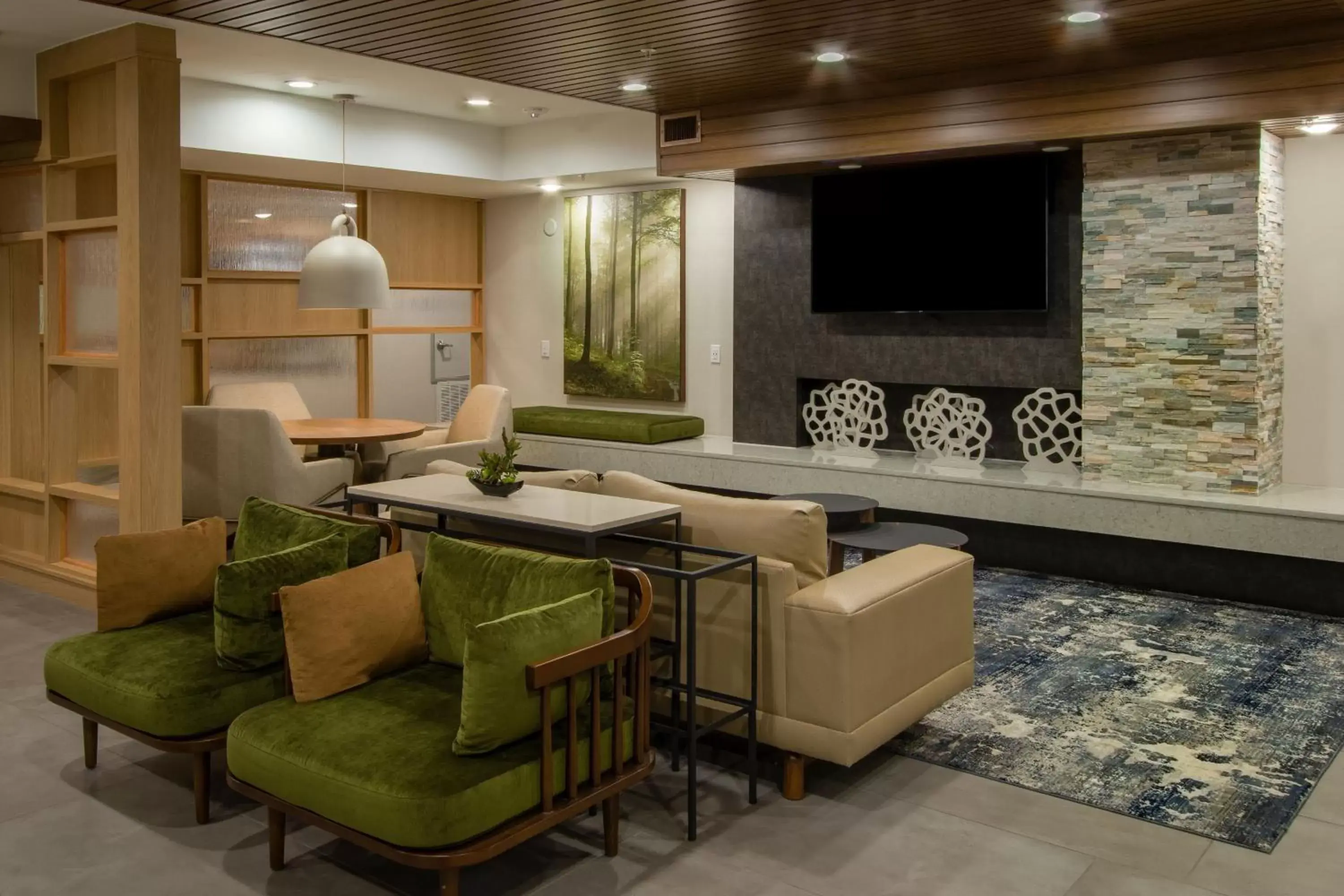 Lobby or reception, Seating Area in Fairfield Inn & Suites Houston Katy