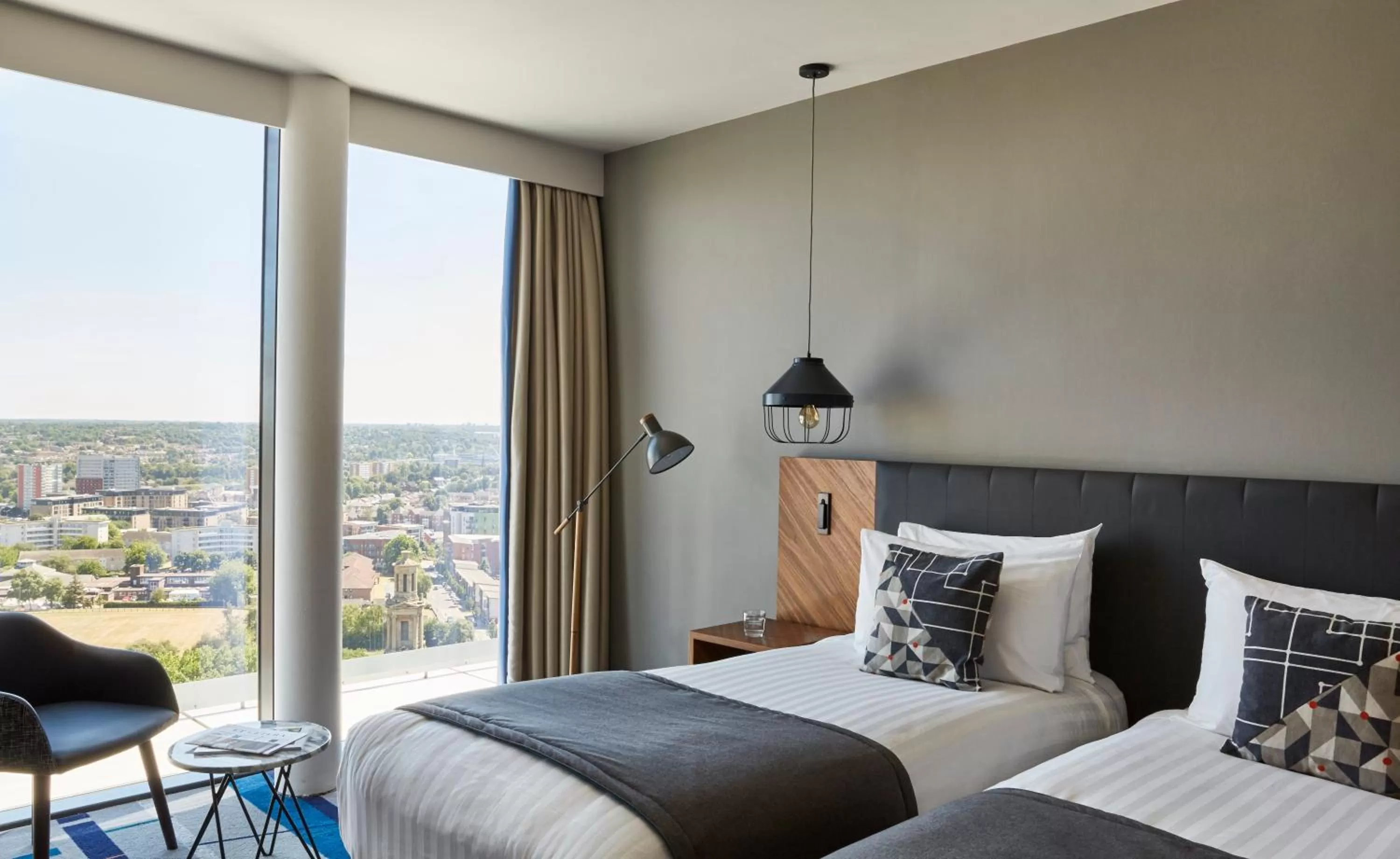 Photo of the whole room, Bed in The Cube Hotel Birmingham