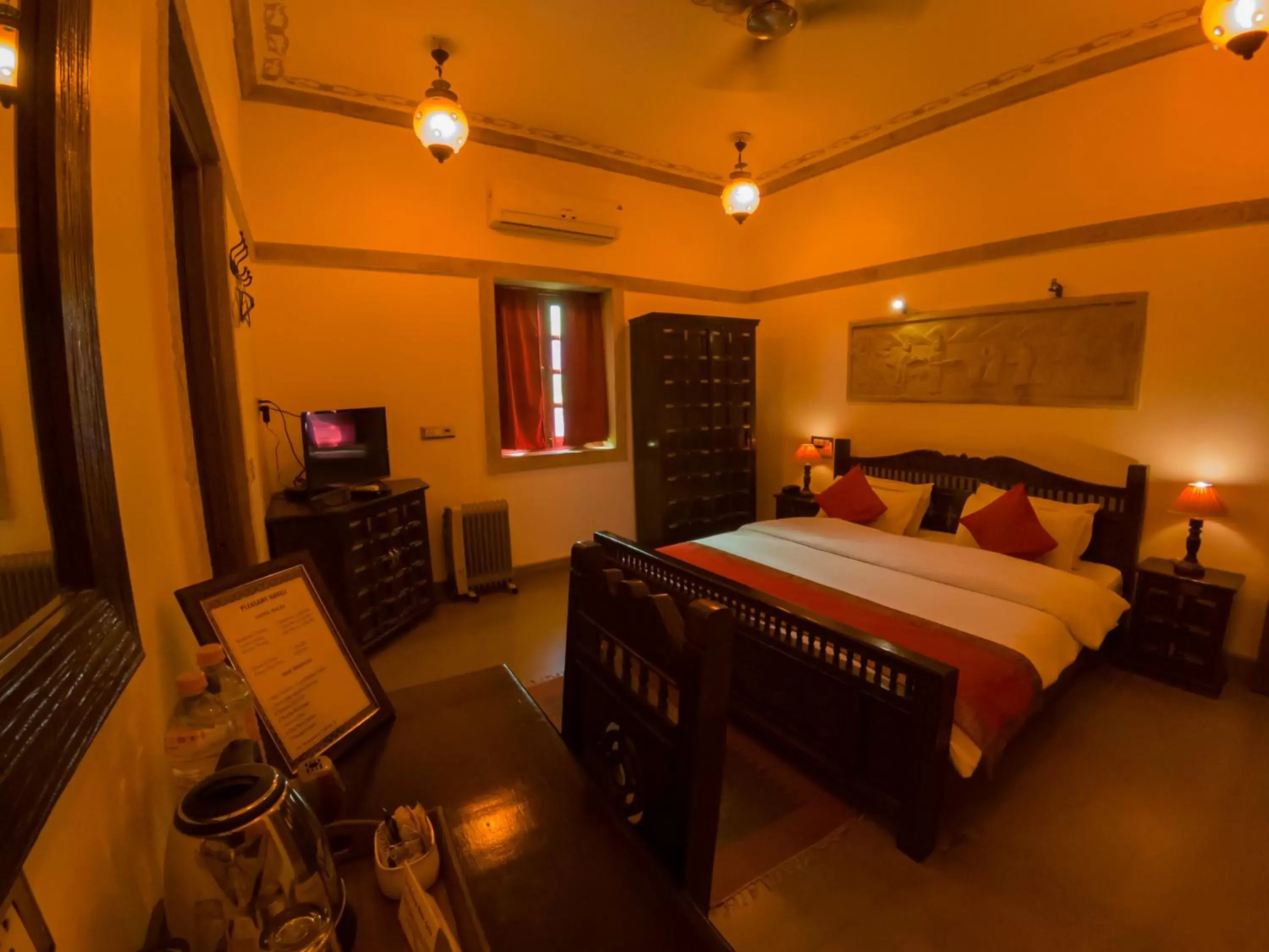 Bed in Hotel Pleasant Haveli - Only Adults Bed in Hotel Pleasant Haveli - Only Adults