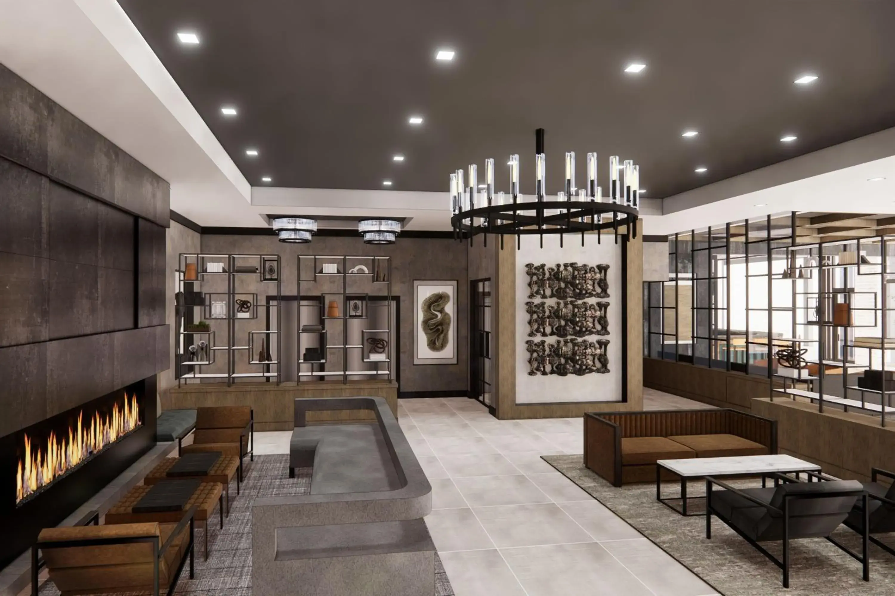 Lobby or reception, Restaurant/Places to Eat in The Artisan at Tuscan Village, Salem, a Tribute Portfolio Hotel