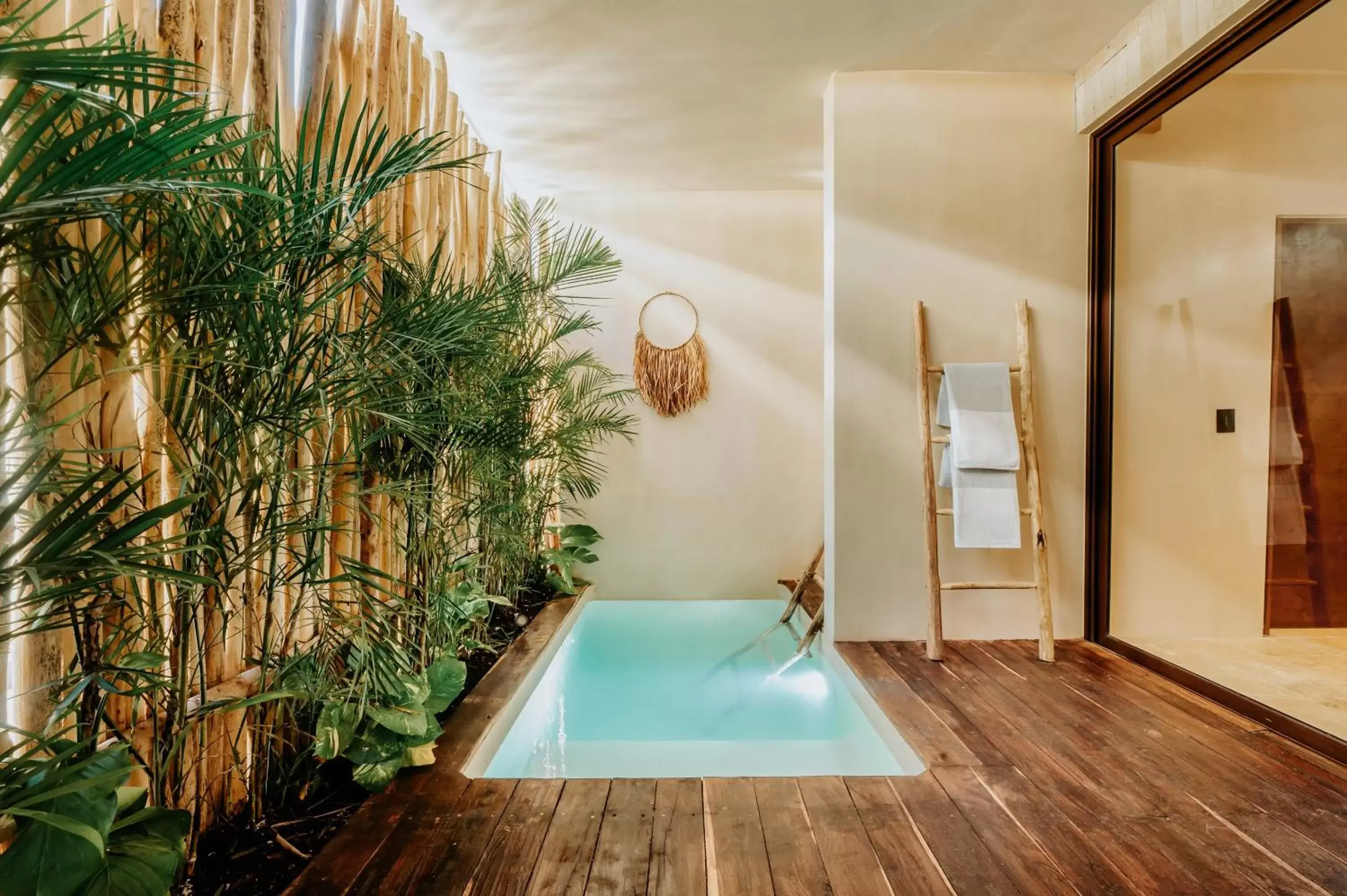 Bathroom, Swimming Pool in Majaro Hotel Tulum