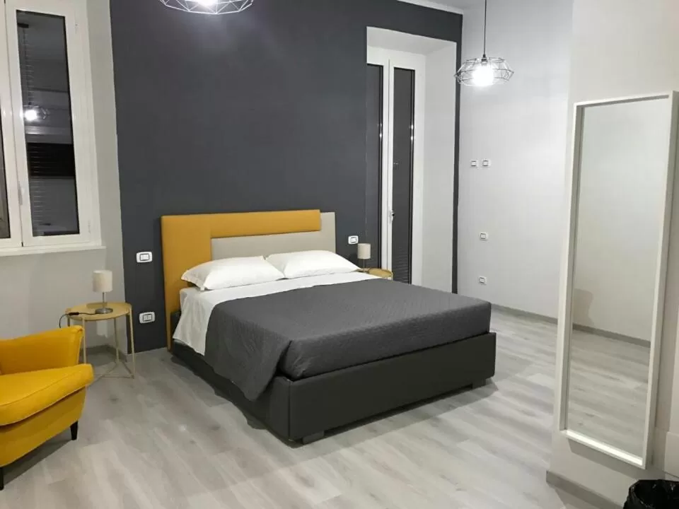 Photo of the whole room, Bed in Sensation House