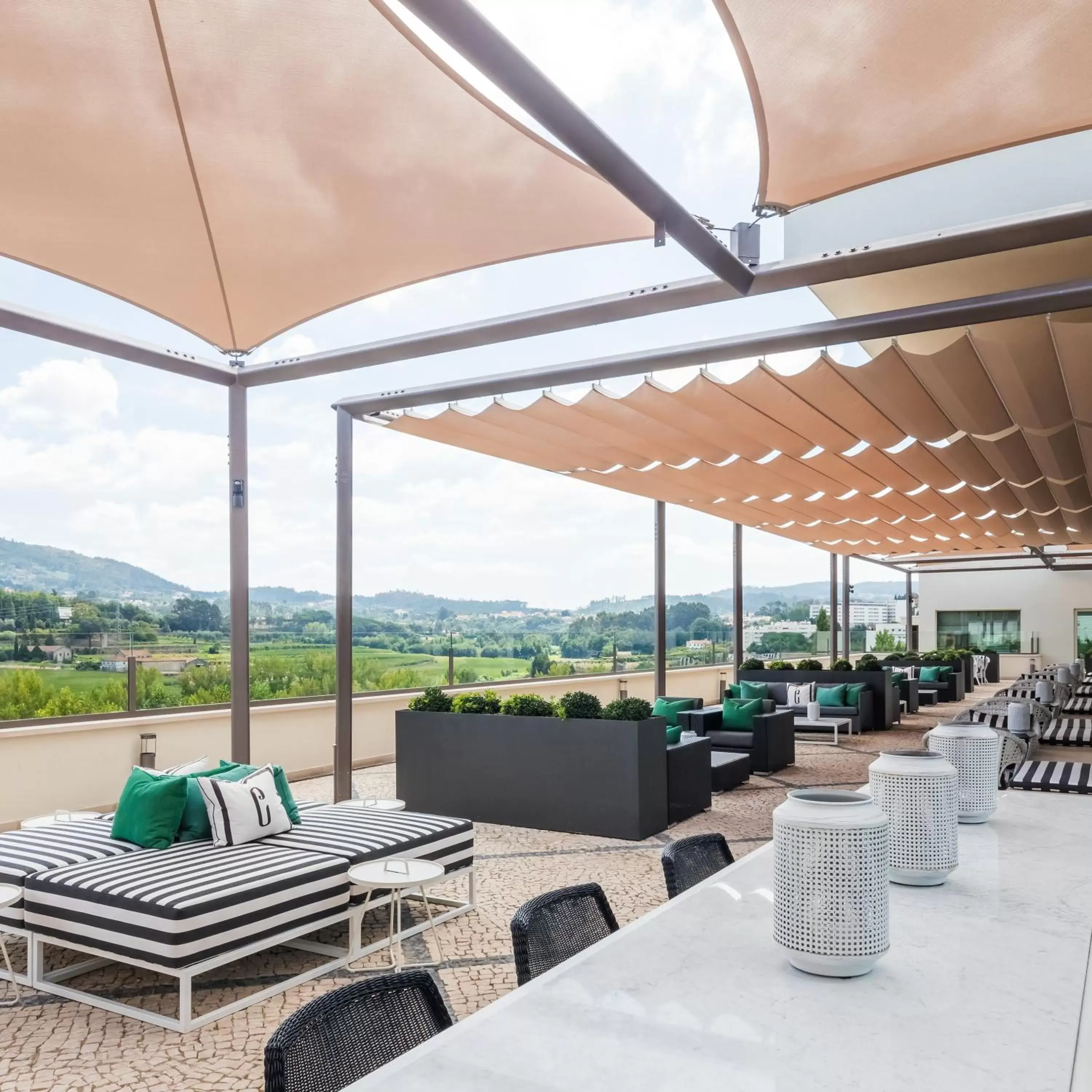 Balcony/Terrace in Cidnay Santo Tirso - Charming Hotel & Executive Center