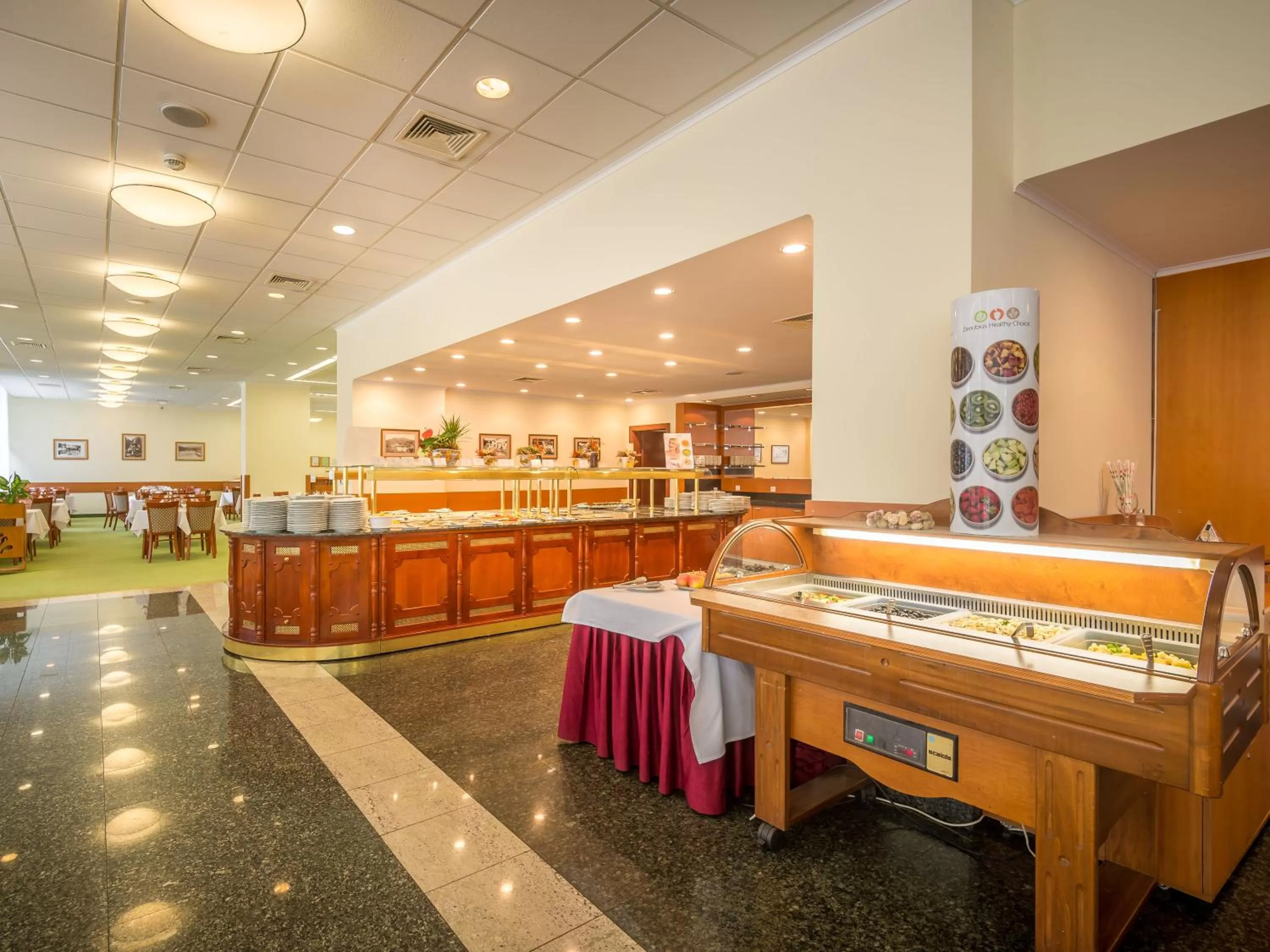 Buffet breakfast in Ensana Sovata