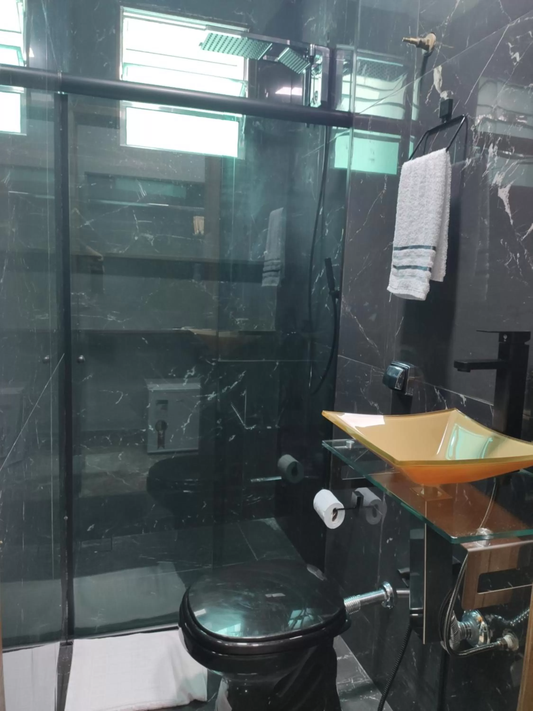 Bathroom in Santa Cecília Pousada