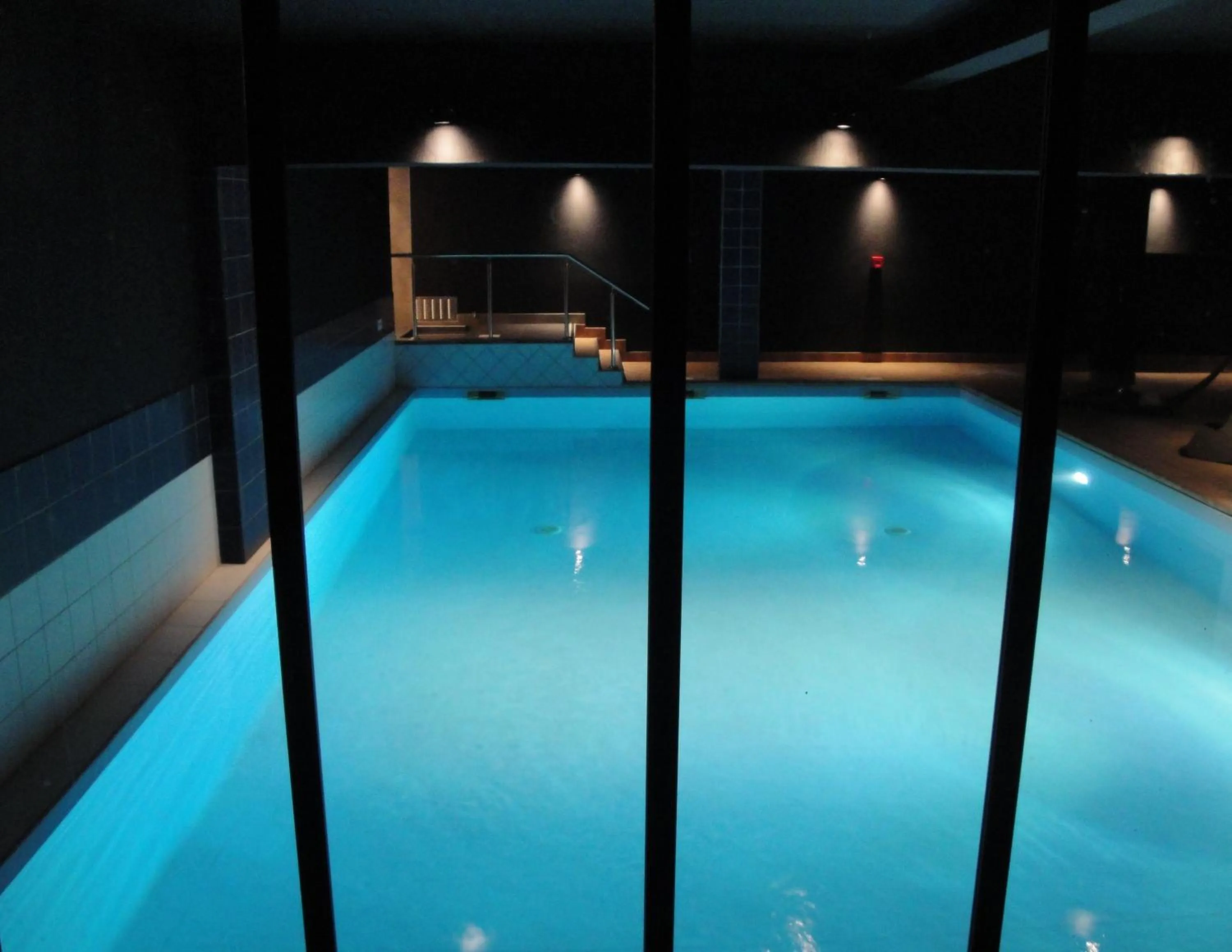 Swimming pool in Chalet Hôtel du Bois