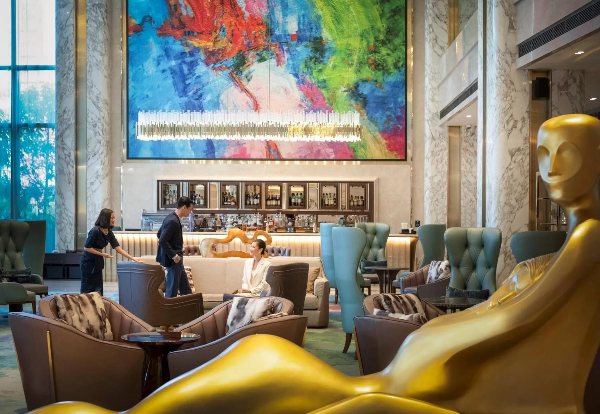 Lobby or reception in InterContinental Hotels Jakarta Pondok Indah by IHG