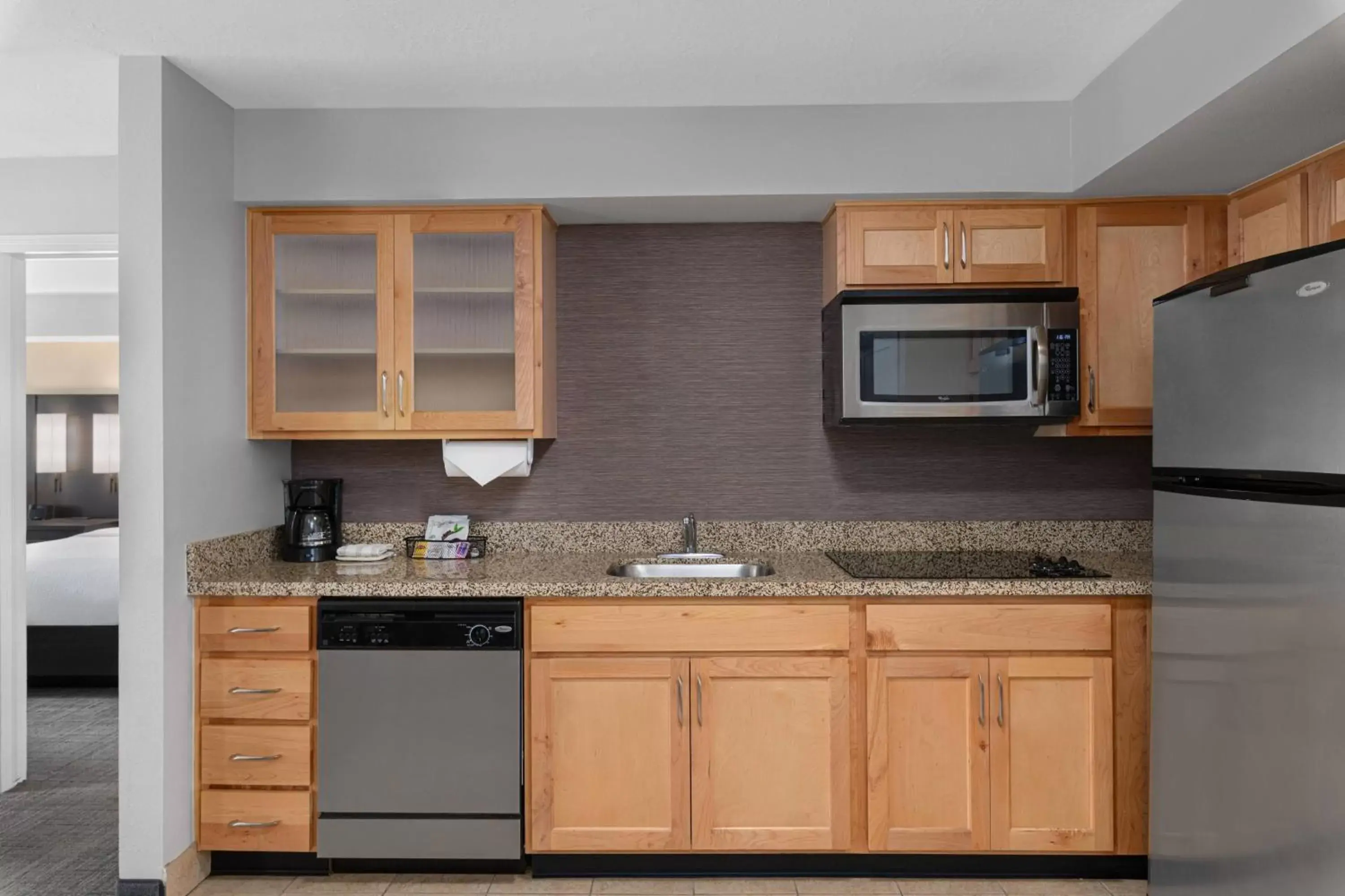 Kitchen or kitchenette, Kitchen/Kitchenette in Residence Inn by Marriott Salt Lake City Downtown