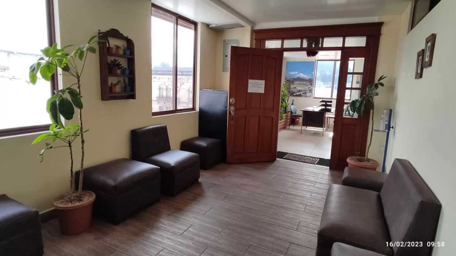 Living room in Apart Cayambe