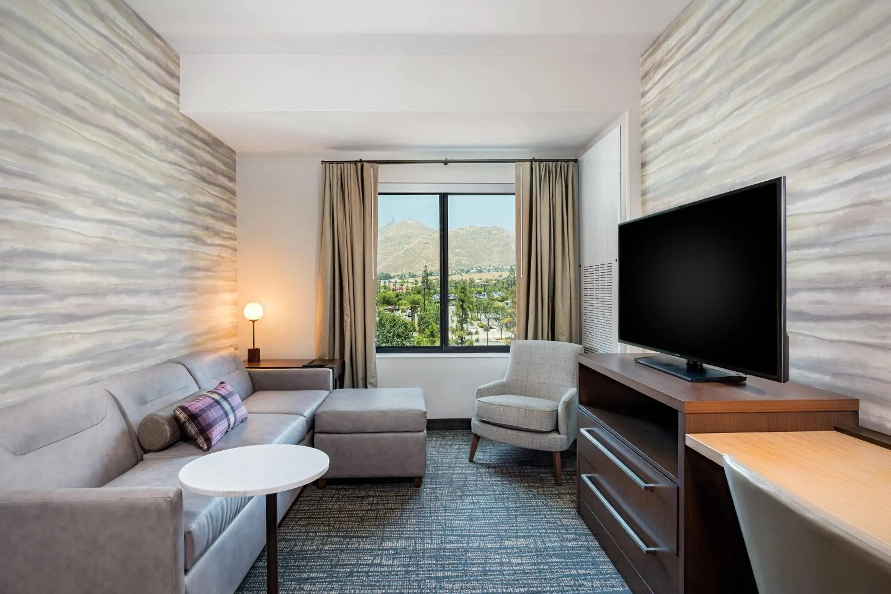 Living room, Seating Area in Residence Inn Riverside Moreno Valley