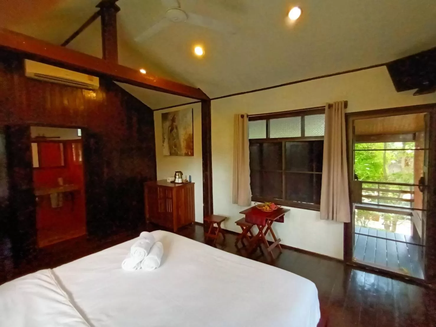 Bed in Little Village Chiang Mai