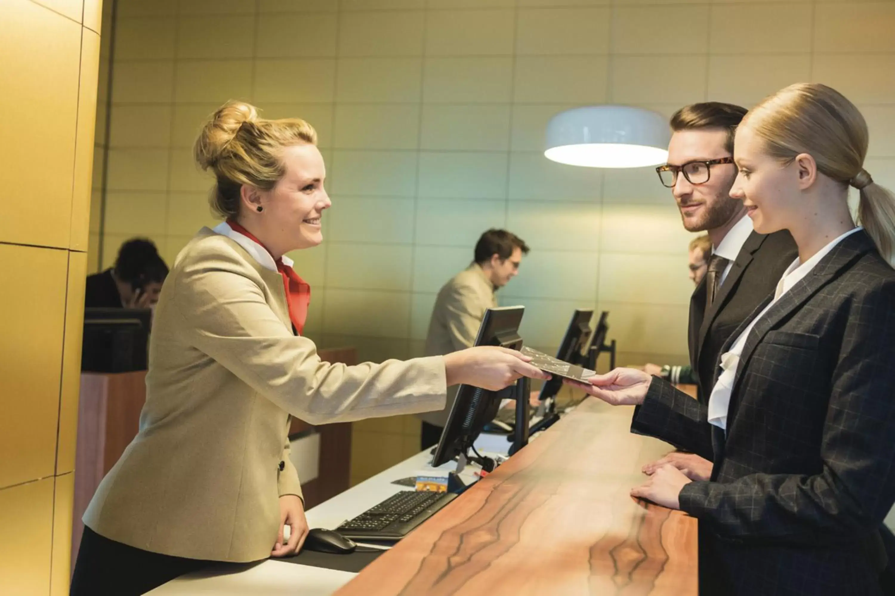 Staff, Lobby/Reception in Riu Plaza Berlin