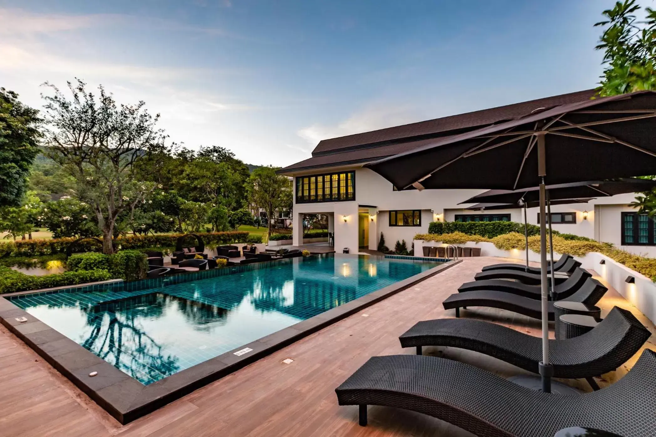 Property building, Swimming Pool in Merchant Villa- SHA Extra Plus