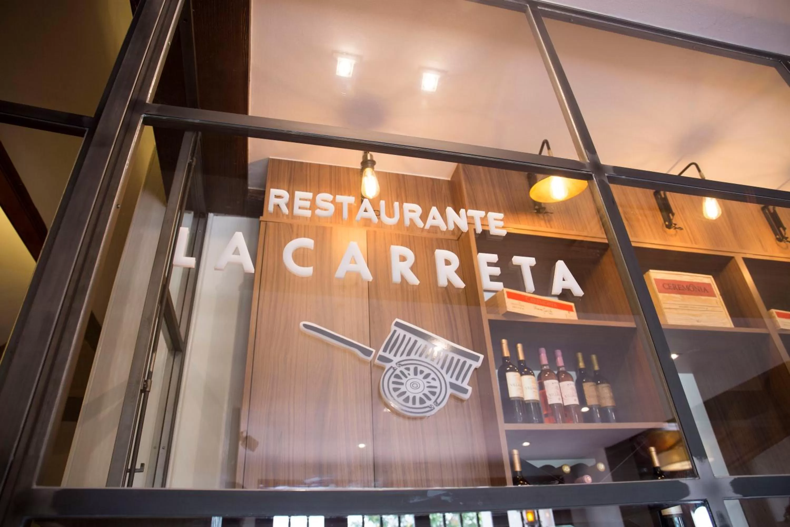 Lobby or reception in Hotel La Carreta