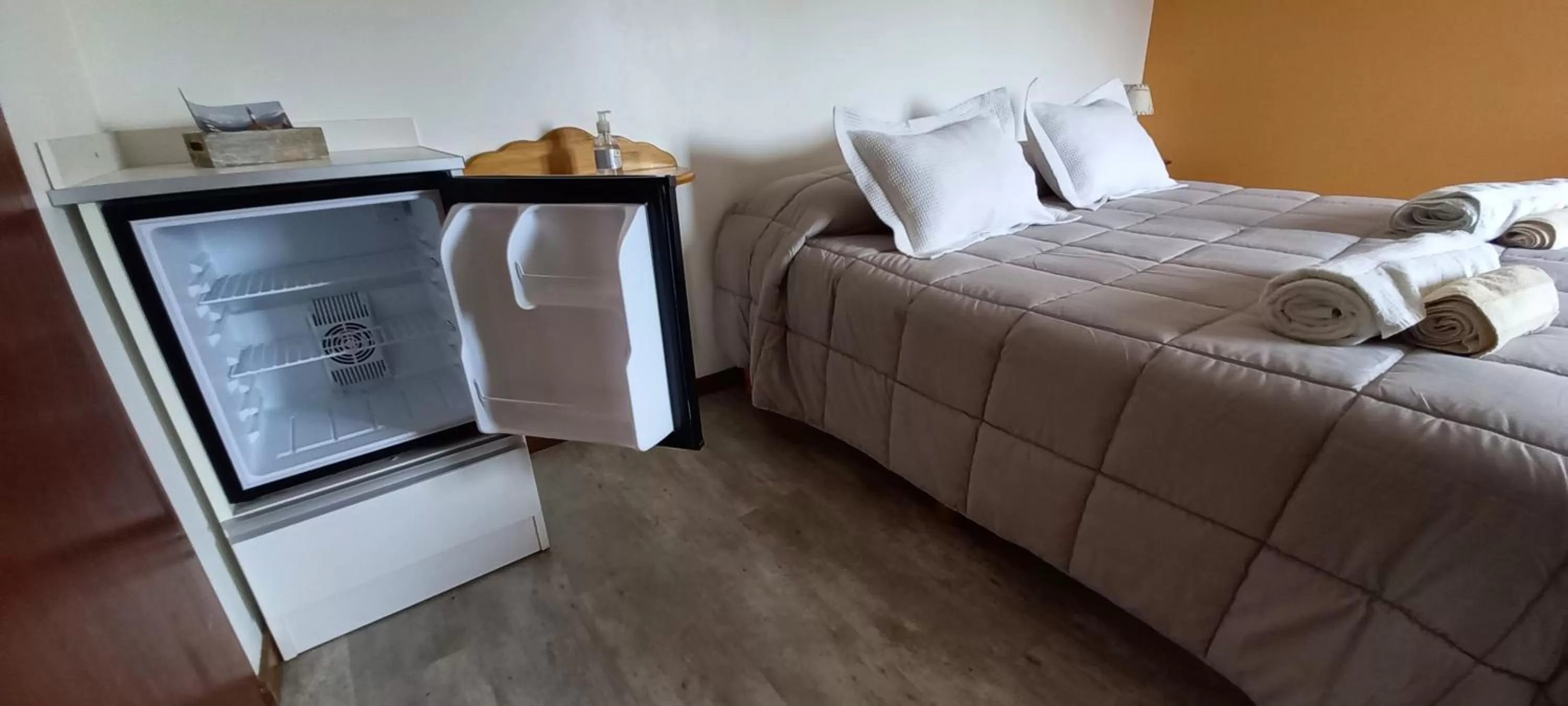 Bedroom in Mysten Kepen B&B