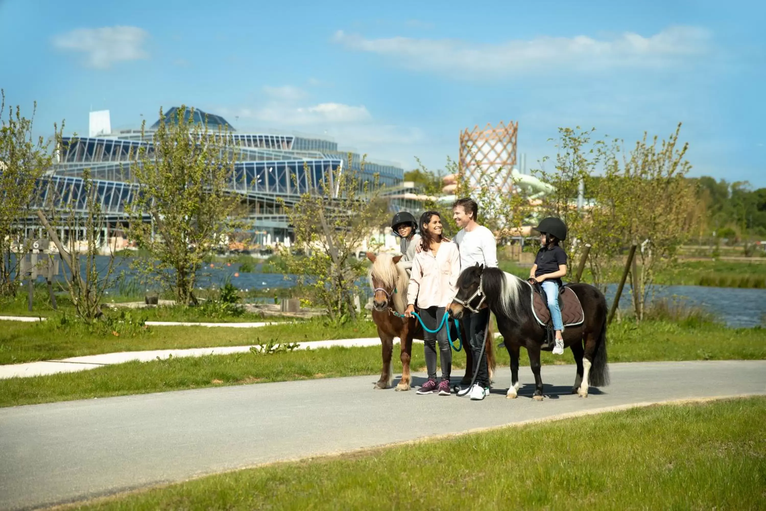 Day, Horseback Riding in Center Parcs Villages Nature Paris