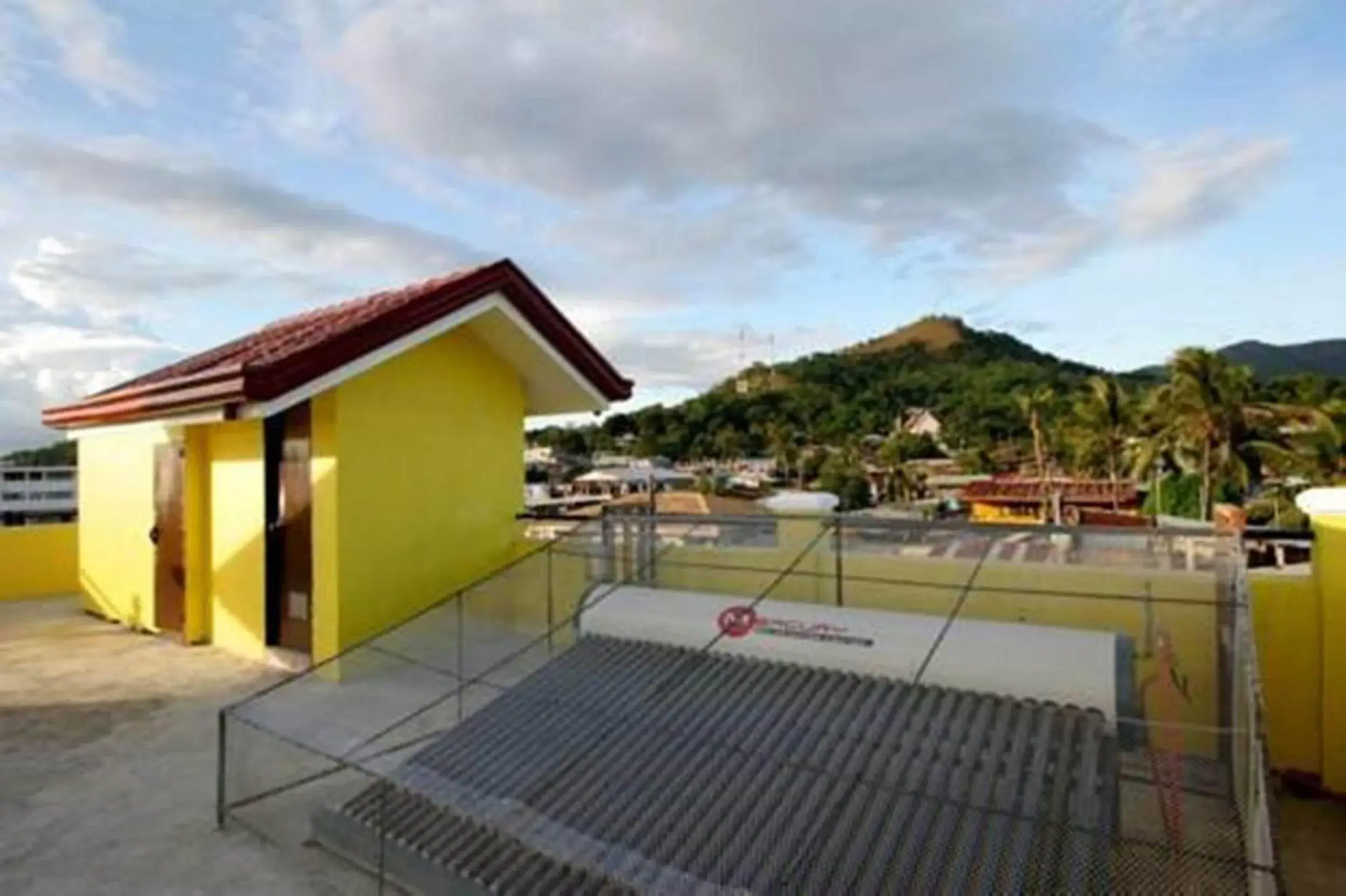 Bird's eye view in Luis Bay Travellers Lodge