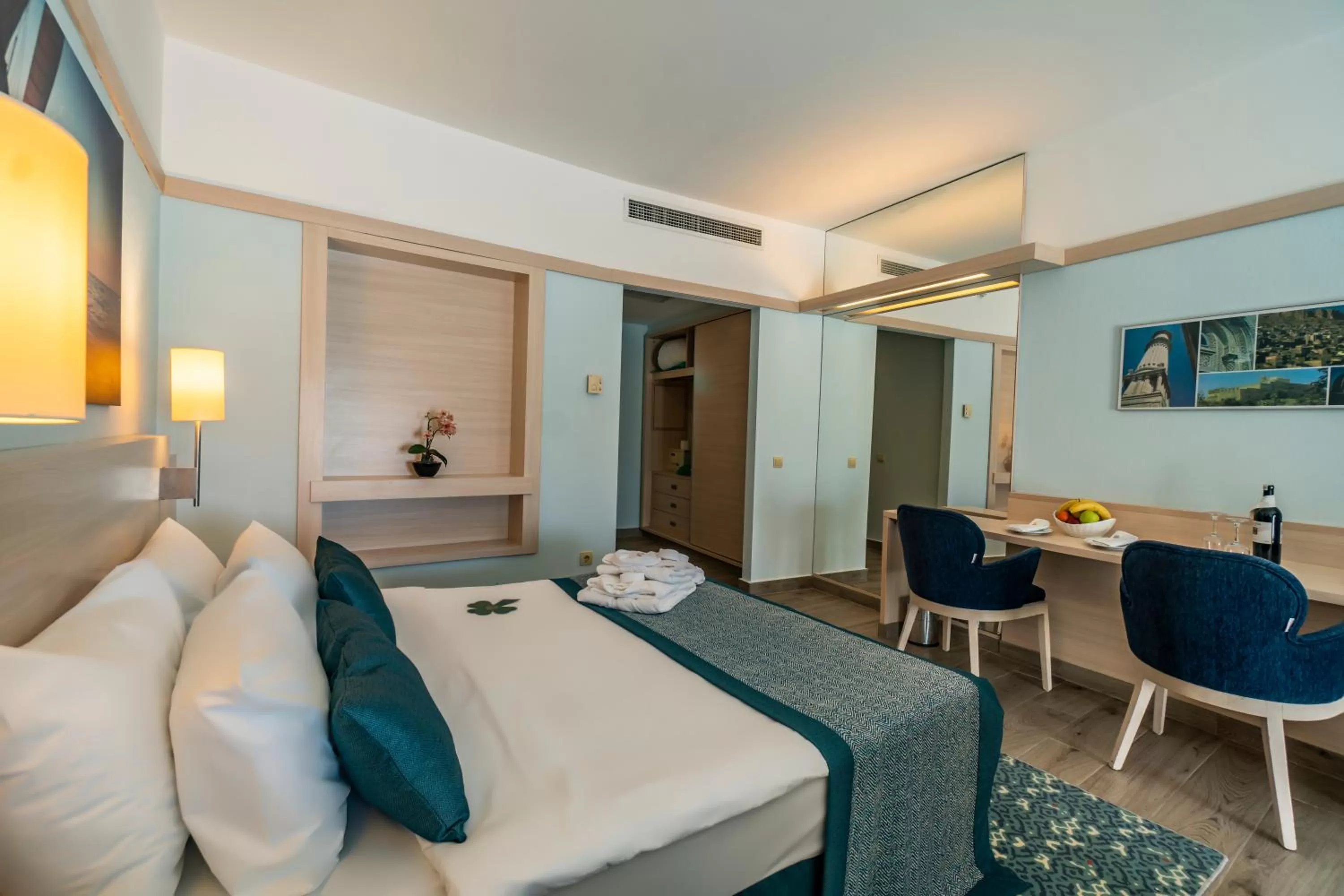 Bed in La Blanche Resort & Spa