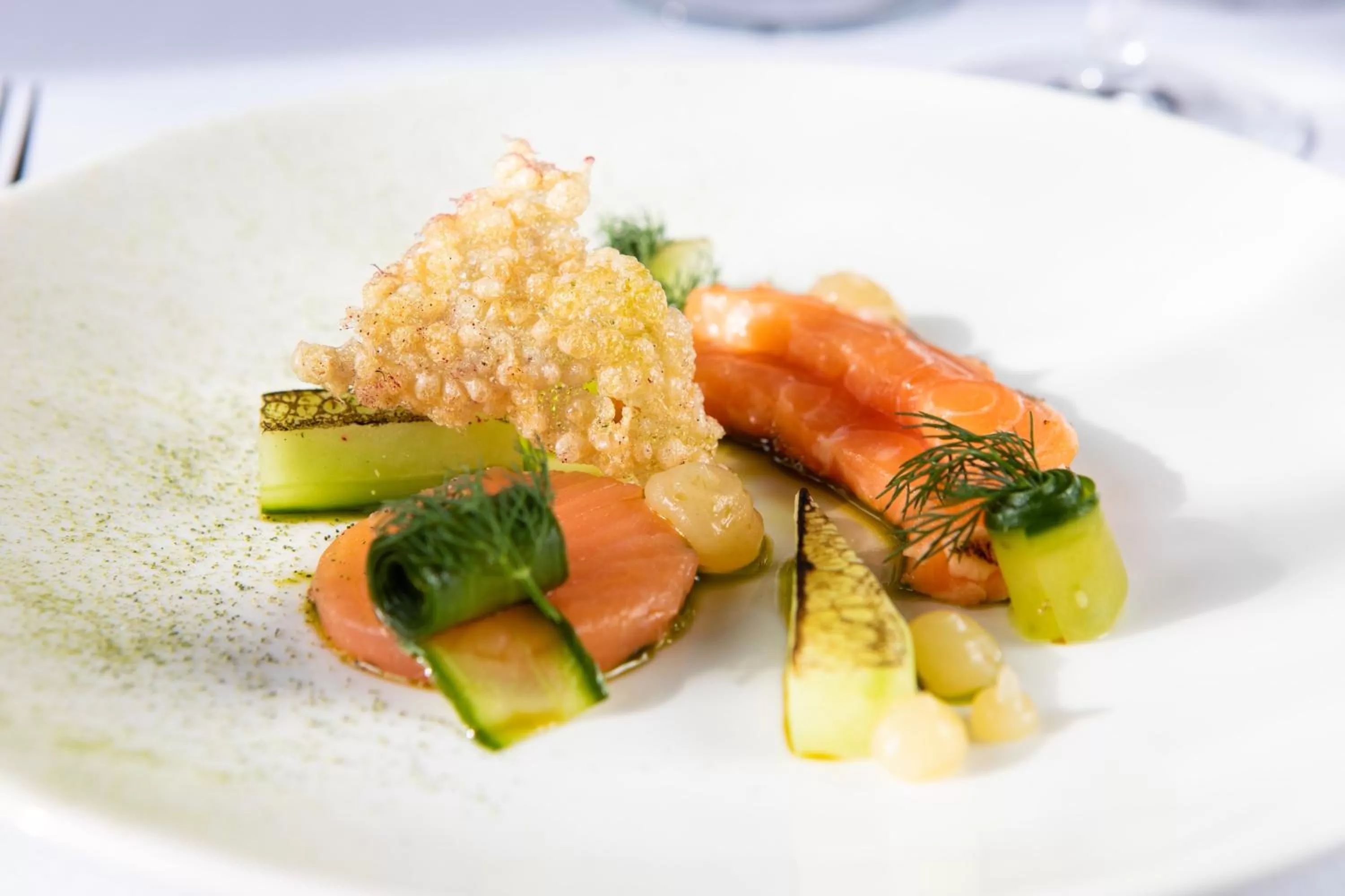 Food close-up in Macdonald Bear Hotel