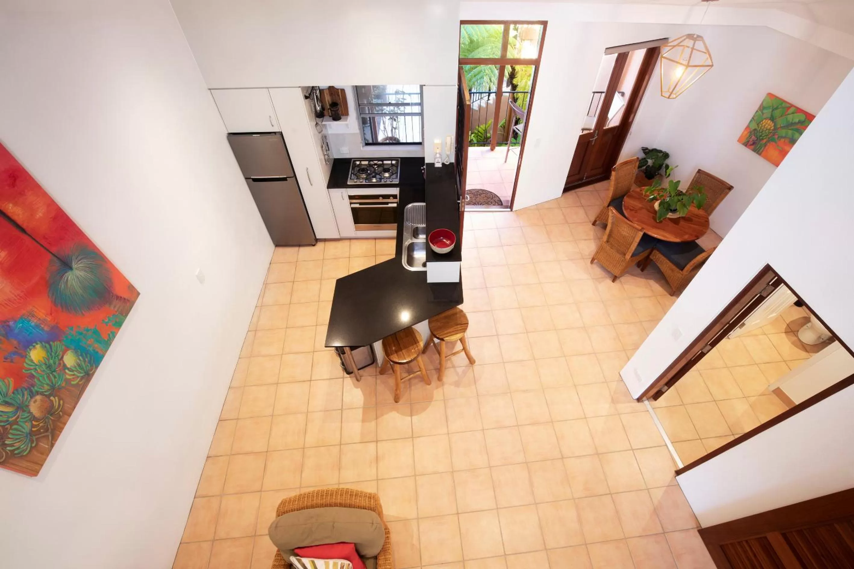 kitchen in L'Auberge Noosa