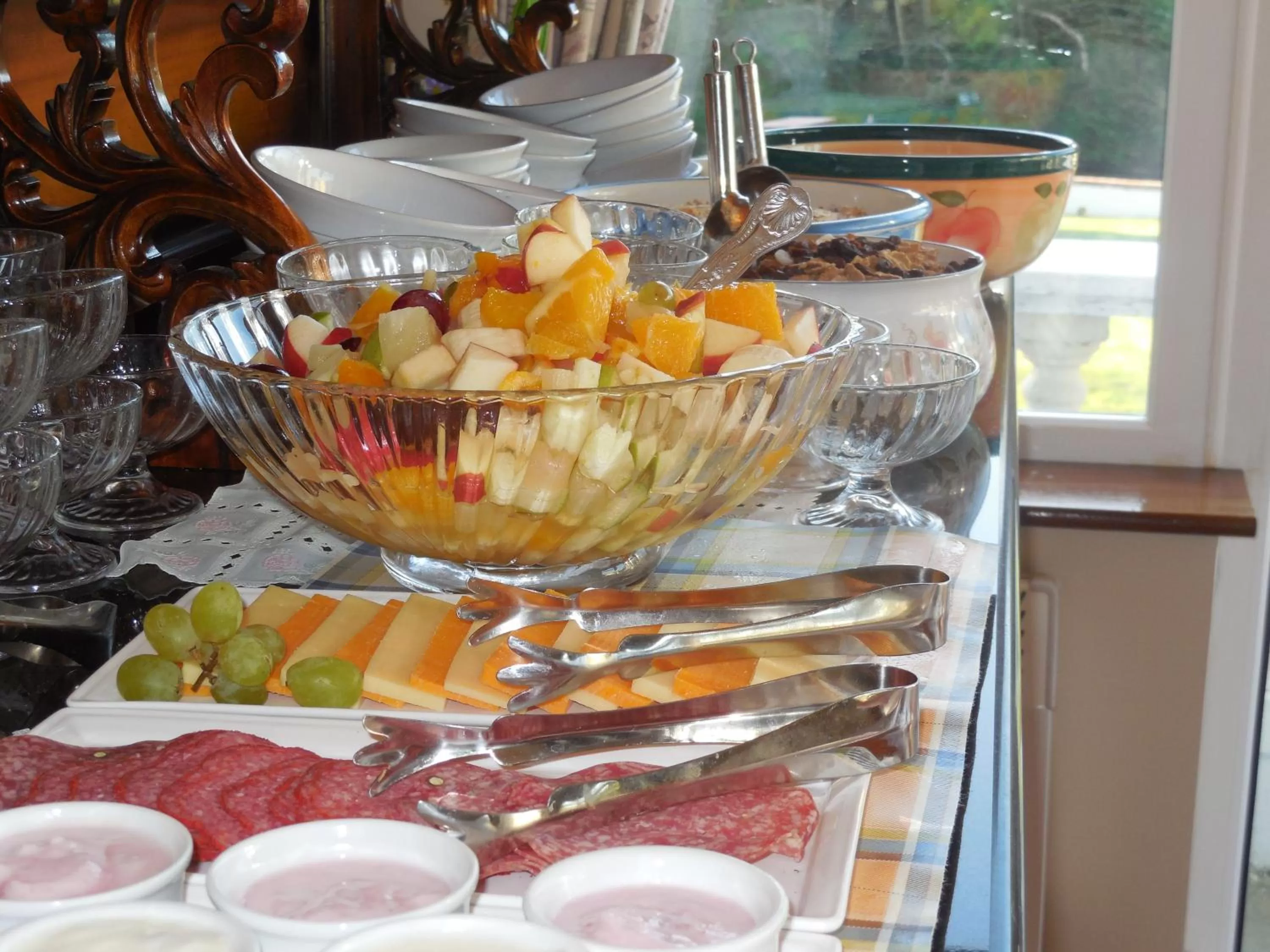 Food and drinks in Crystal Springs B&B
