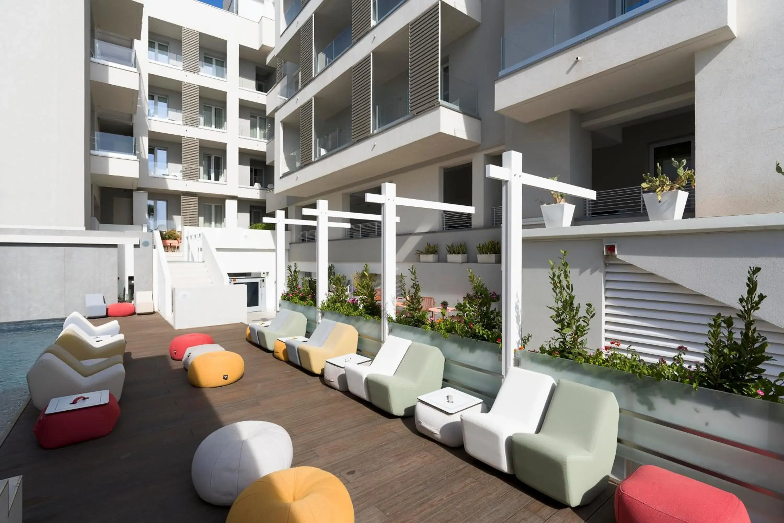 Balcony/Terrace in Albatros Beach Hotel