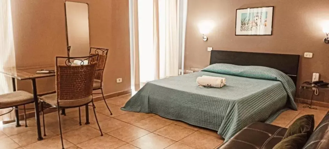 Bedroom, Bed in Residence La Palma