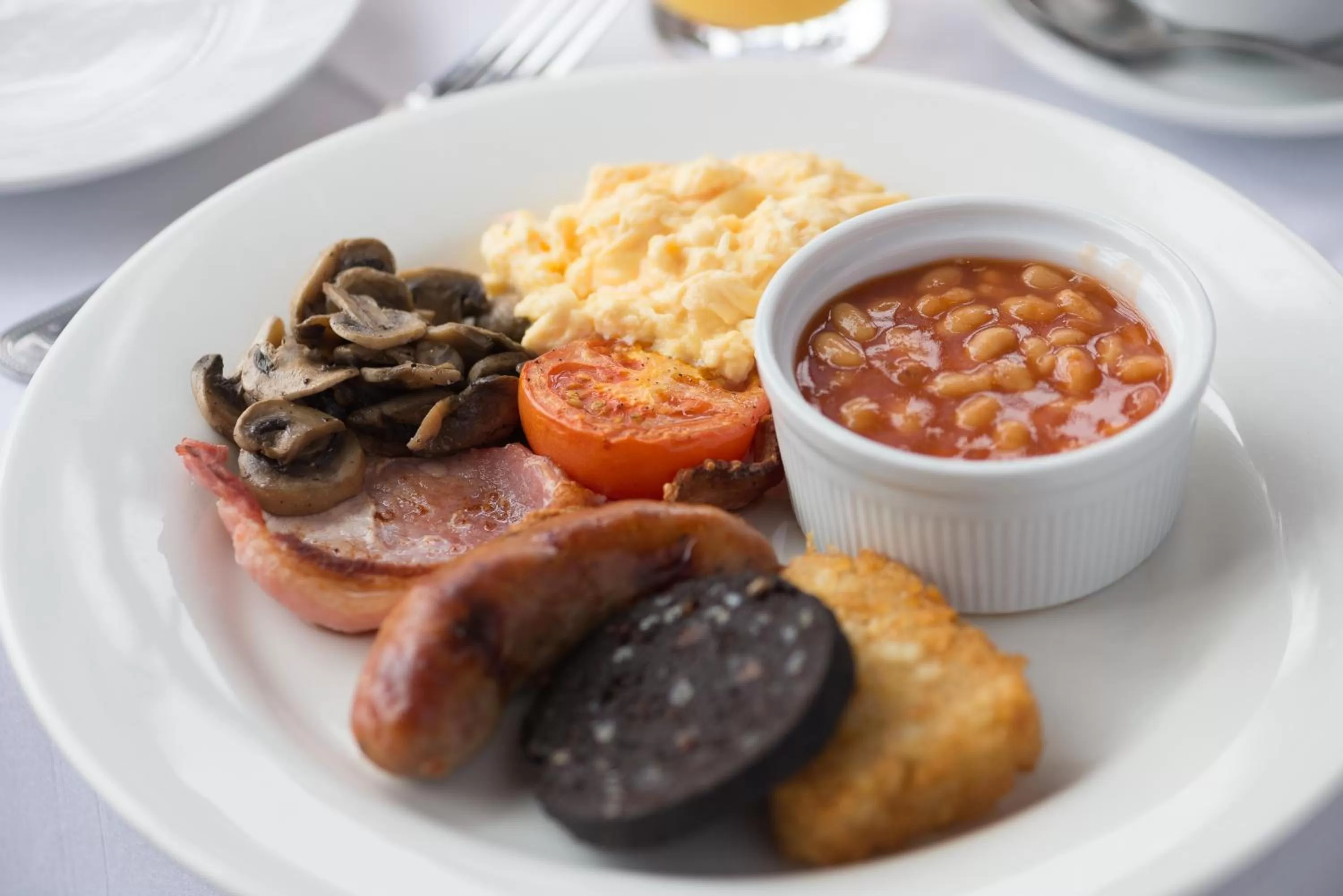 English/Irish breakfast in Best Western The Rose & Crown Hotel