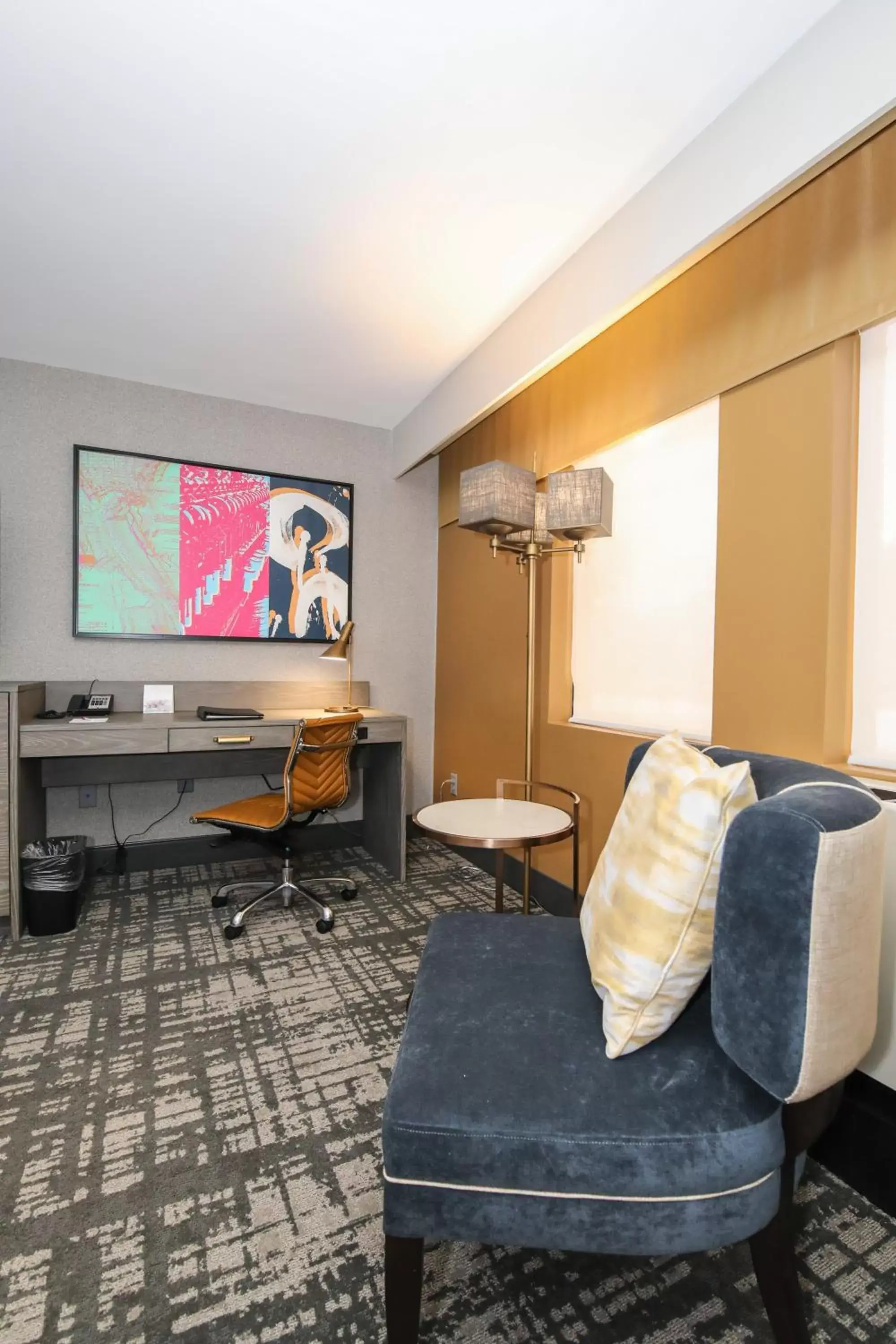 Bedroom, Seating Area in Crowne Plaza Providence-Warwick (Airport), an IHG Hotel