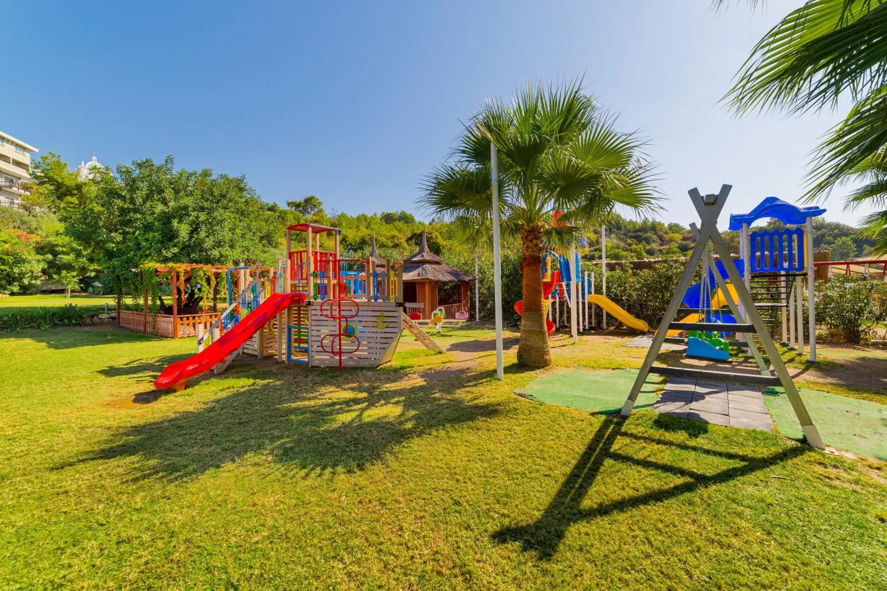 Children play ground, Children's Play Area in Justiniano Deluxe Resort