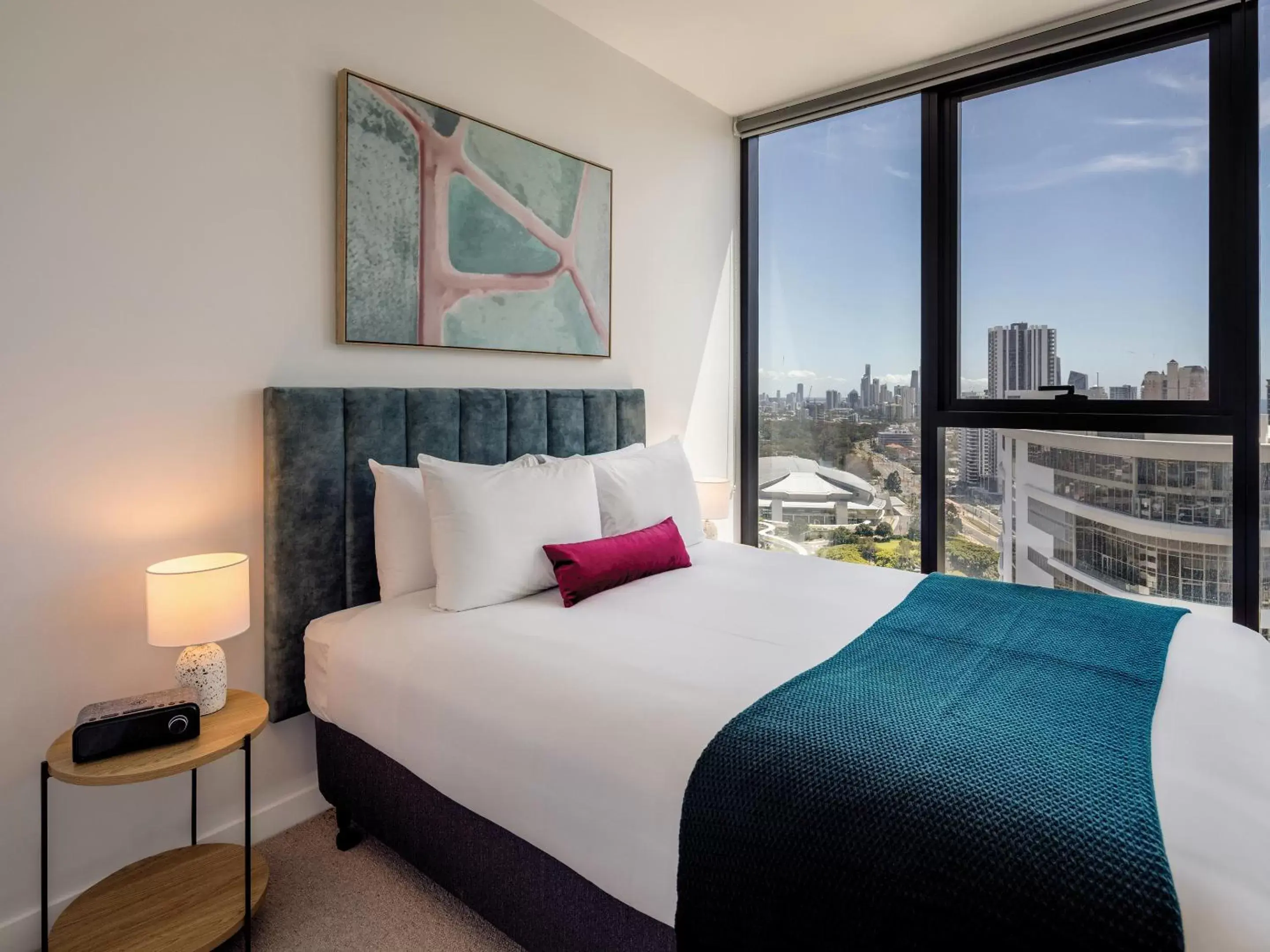 Bedroom, Bed in The Star Residences - Gold Coast