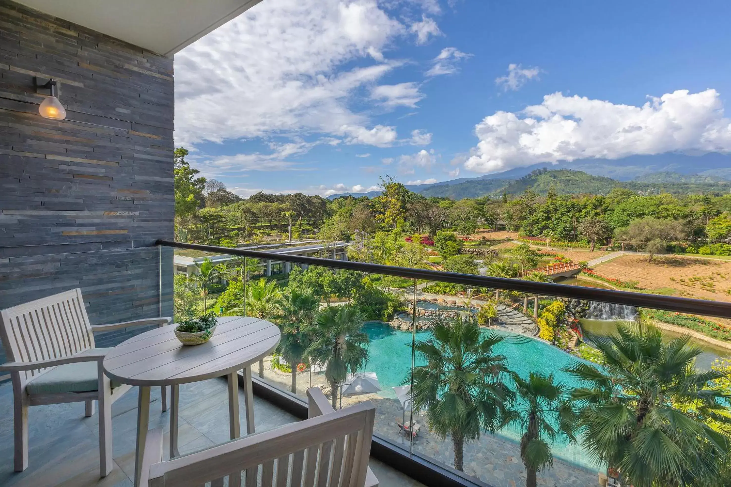 View (from property/room), Balcony/Terrace in Gran Melia Arusha