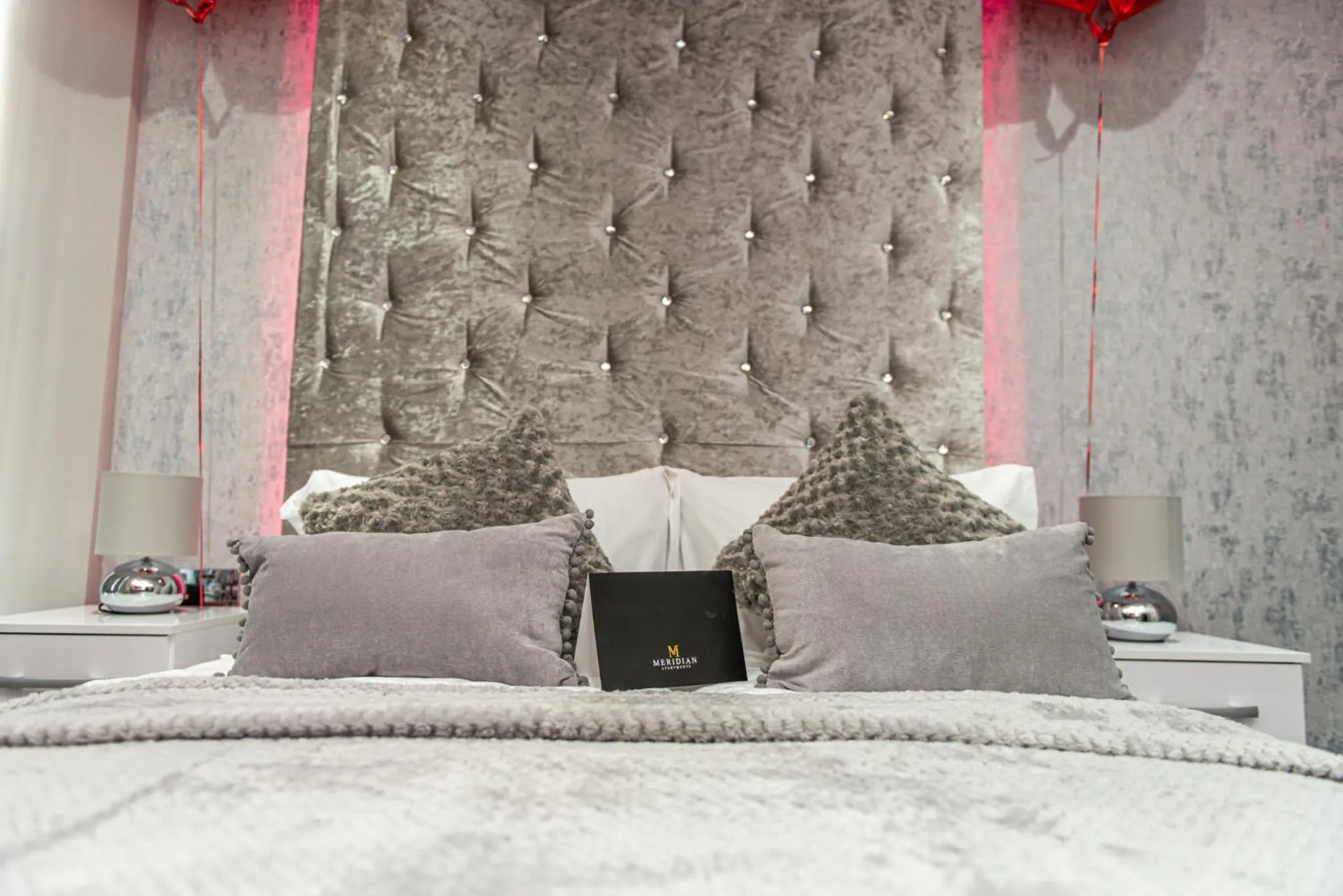 Bed in Meridian Serviced Apartments