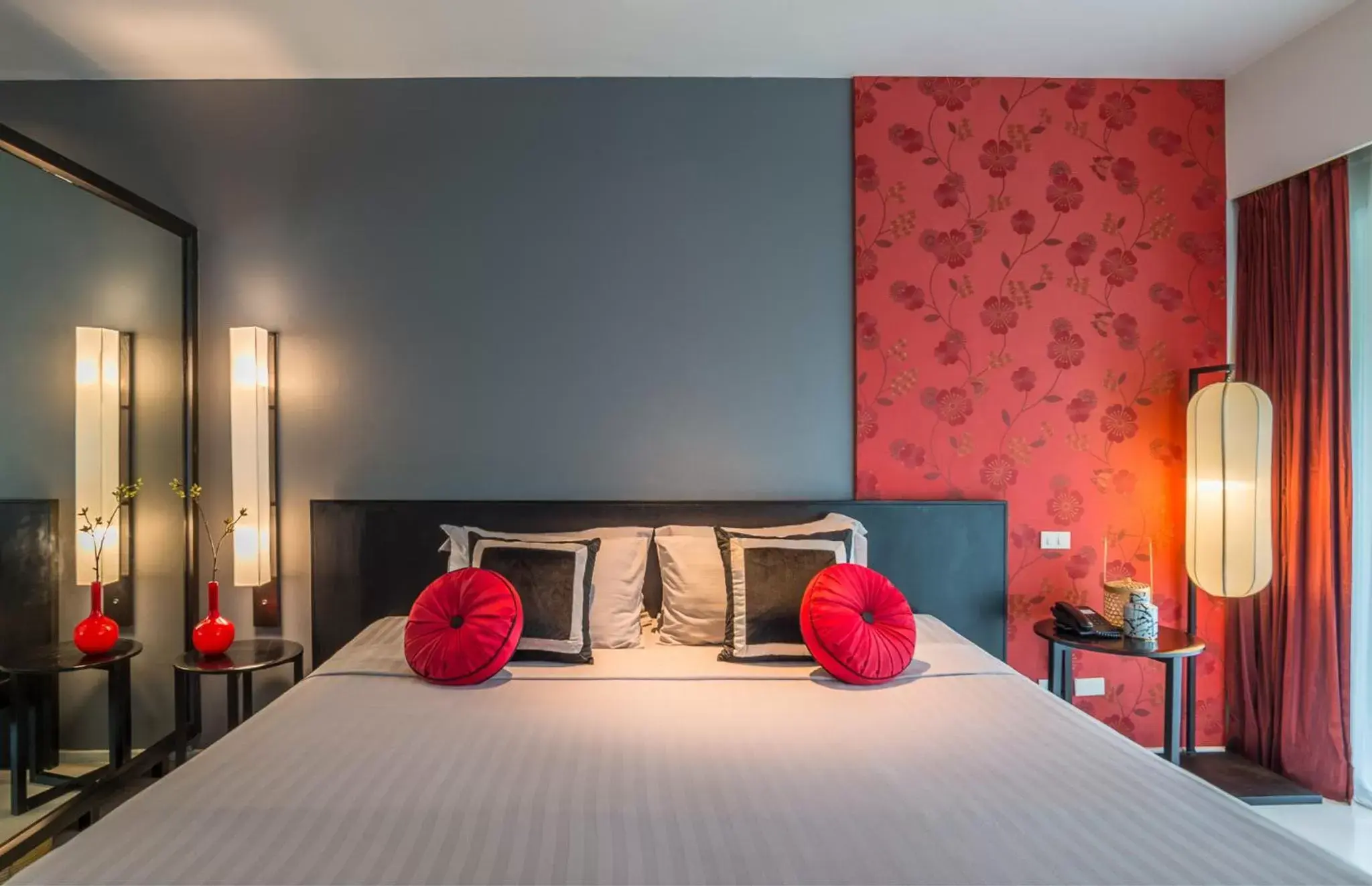 Bed in Red Ginger Chic Resort - SHA Extra Plus