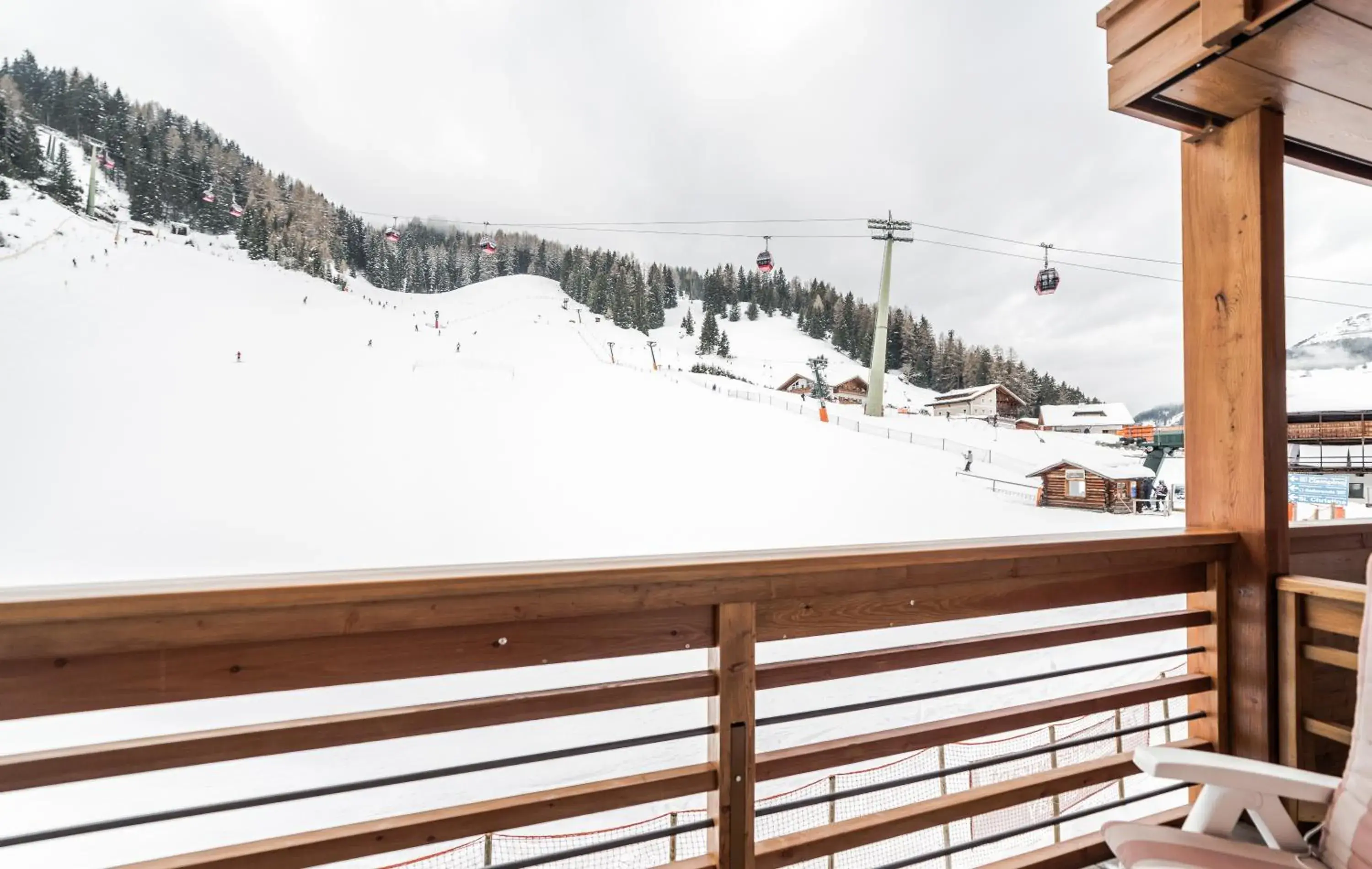 View (from property/room), Winter in Hotel Freina