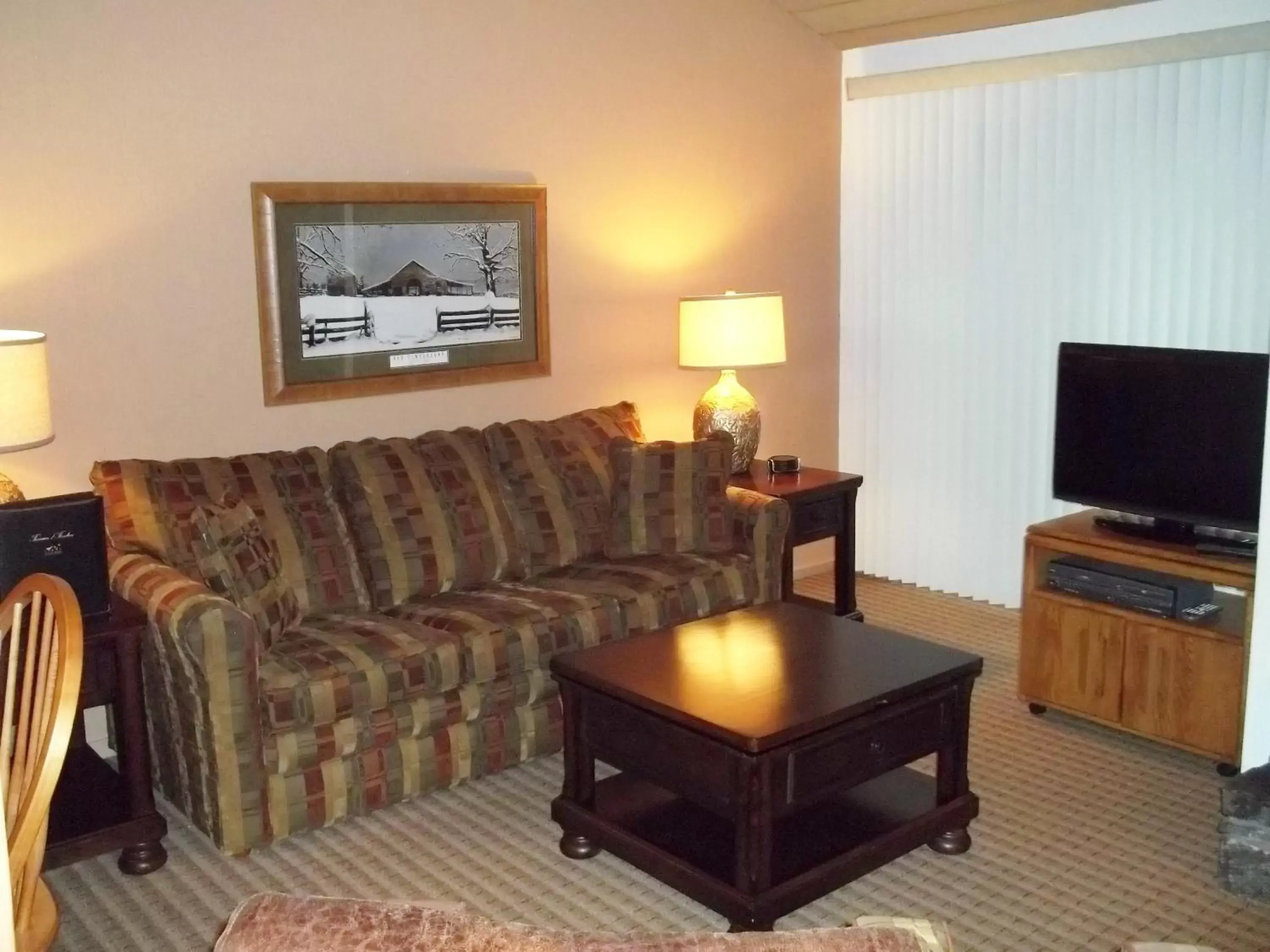 Living room, Seating Area in Fox Run Association, a VRI resort