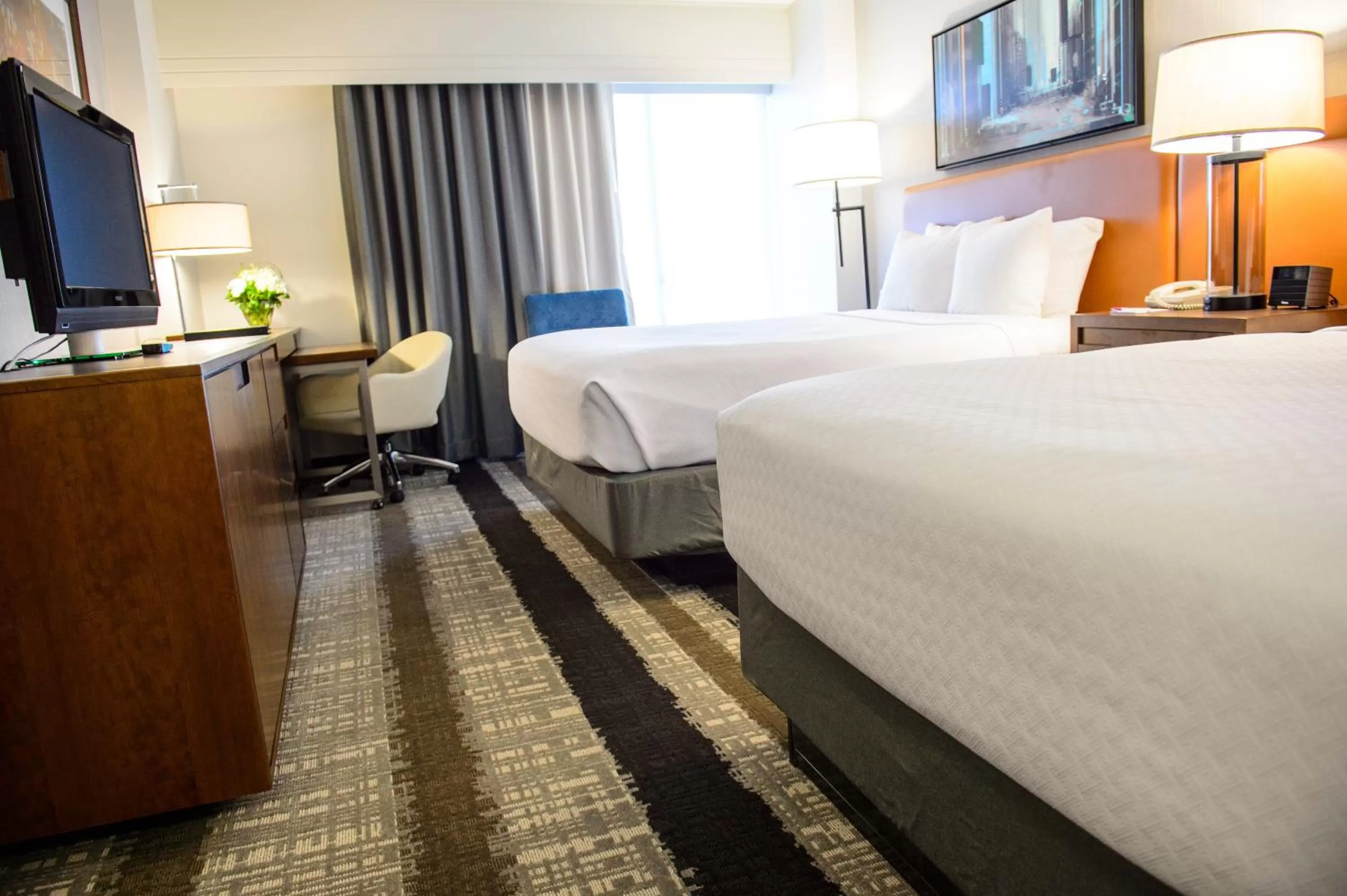 Bed in Crowne Plaza Dulles Airport by IHG