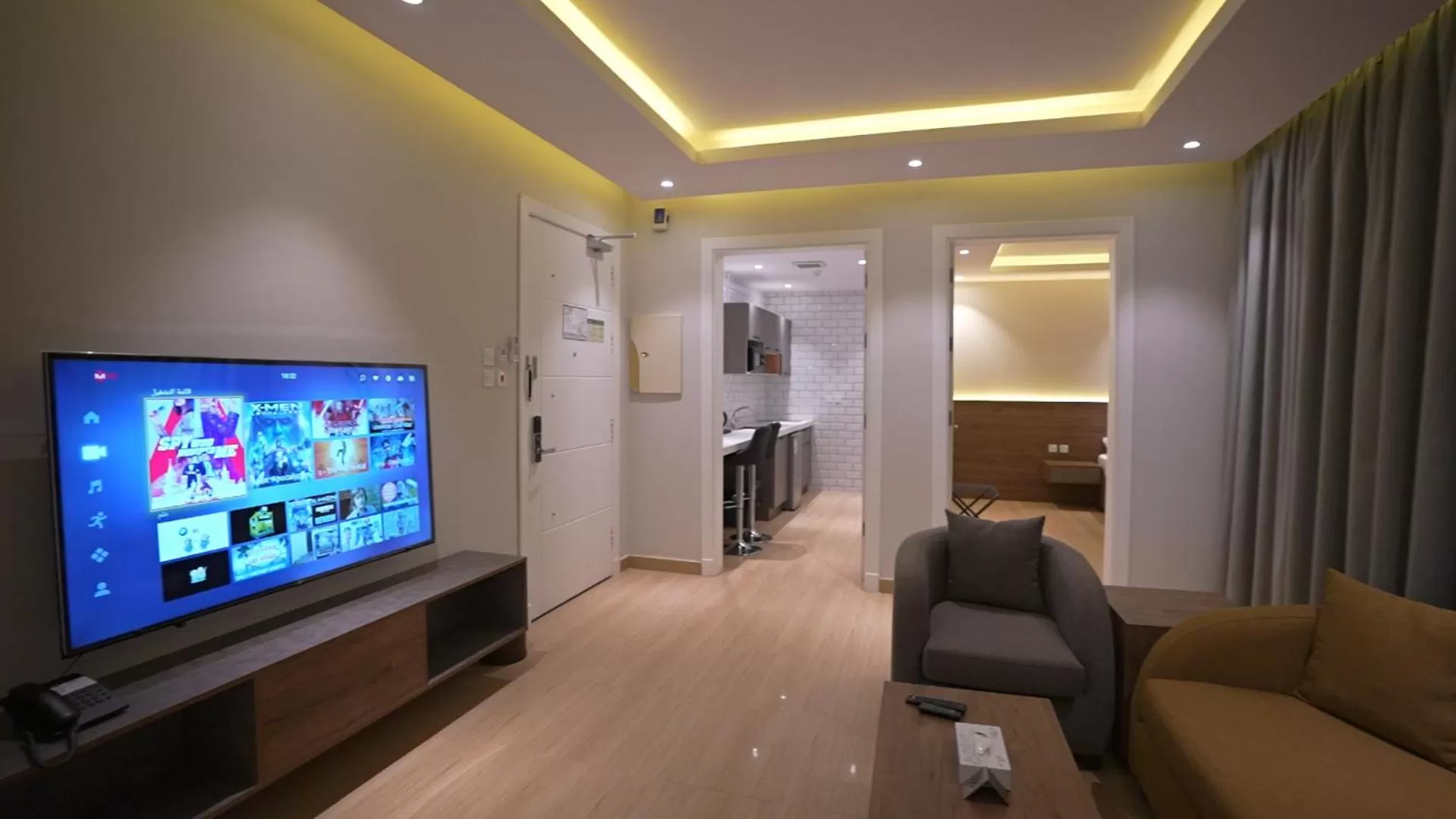 One-Bedroom Apartment in شقق المبات للشقق المخدومة