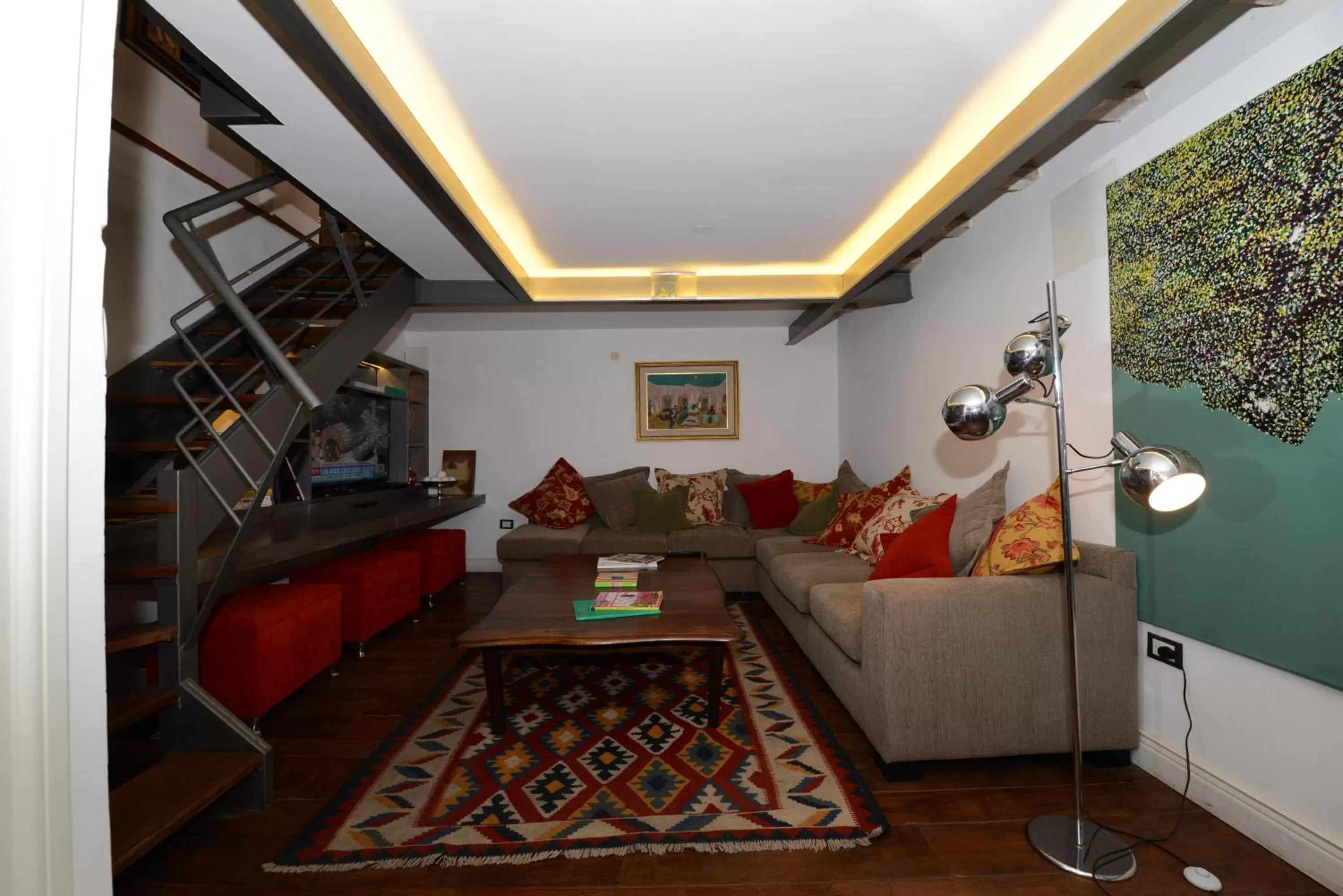 Living room in San Telmo Suites